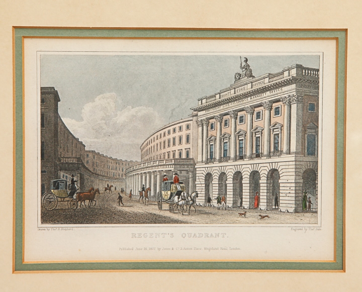 Architectural Engravings After Thomas H. Shepherd