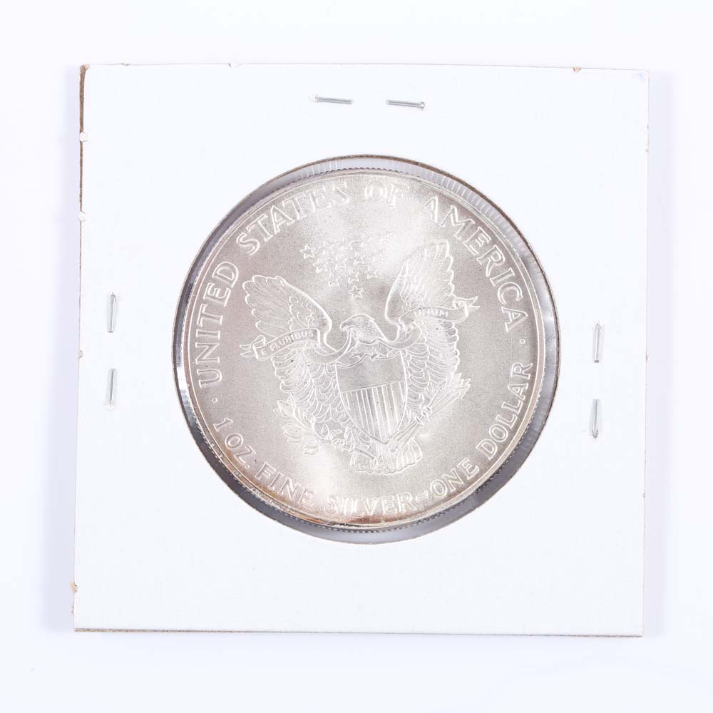 1986 One Dollar U.S. Silver Eagle