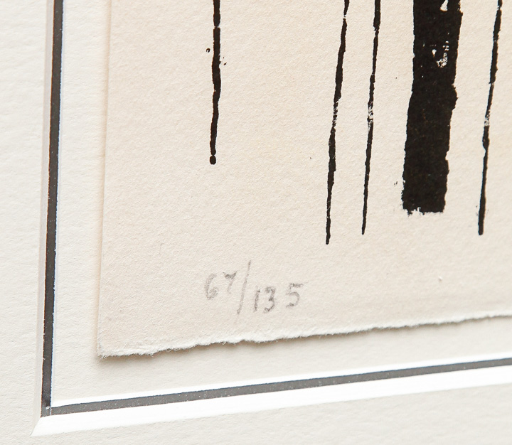 Ben Shahn Limited Edition Lithograph "Birds Over The City"