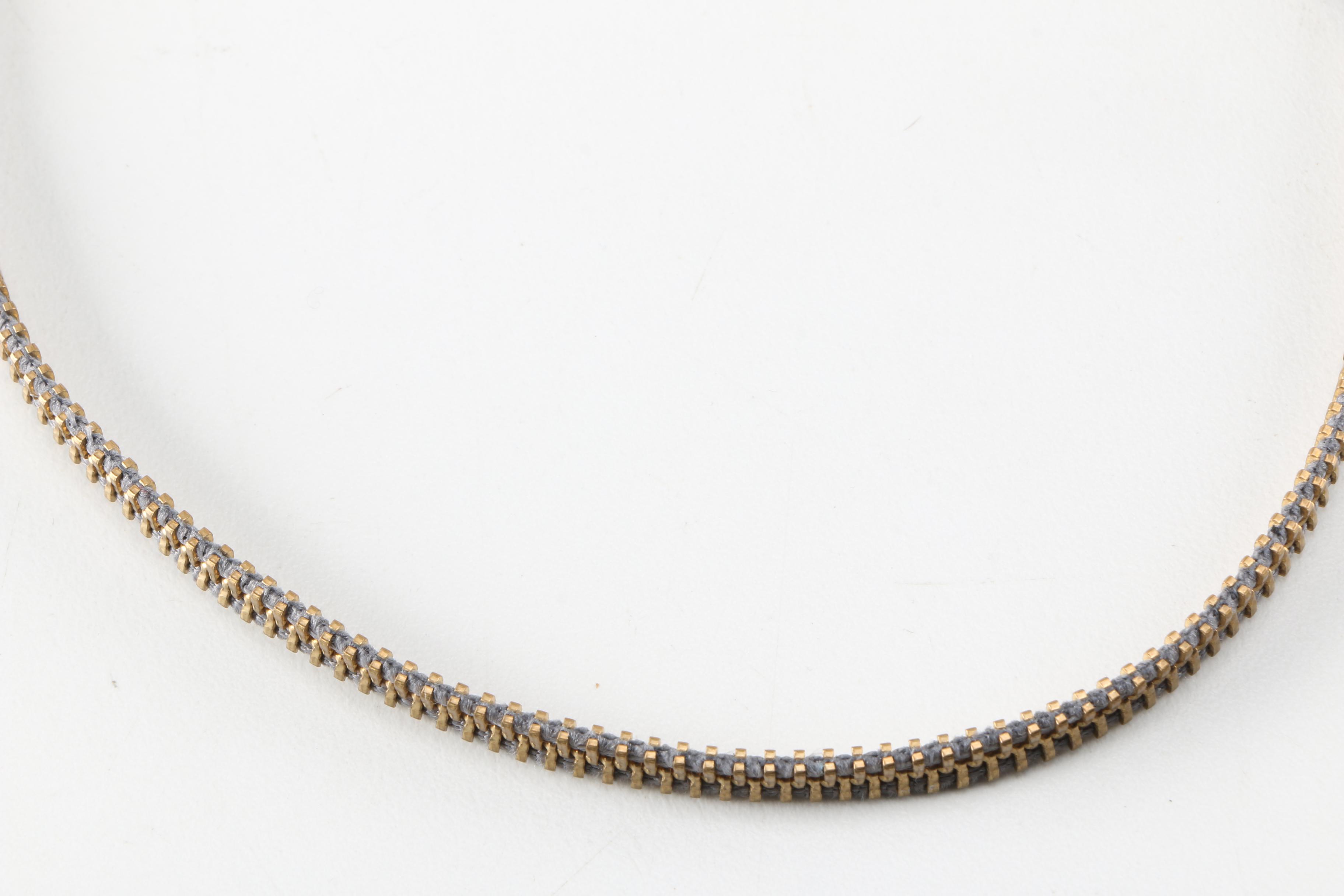 Hato Hasi Zipper Wrap Bracelet