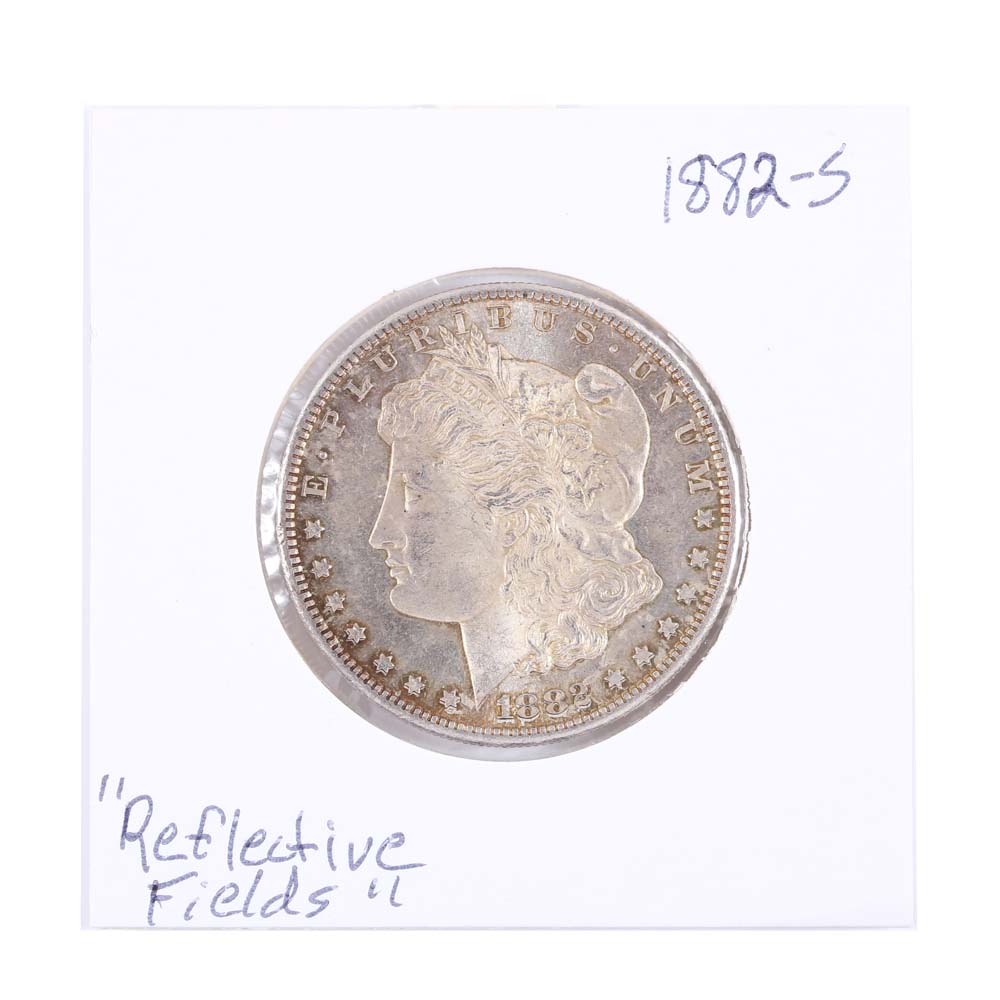 1882-S Morgan Silver Dollar