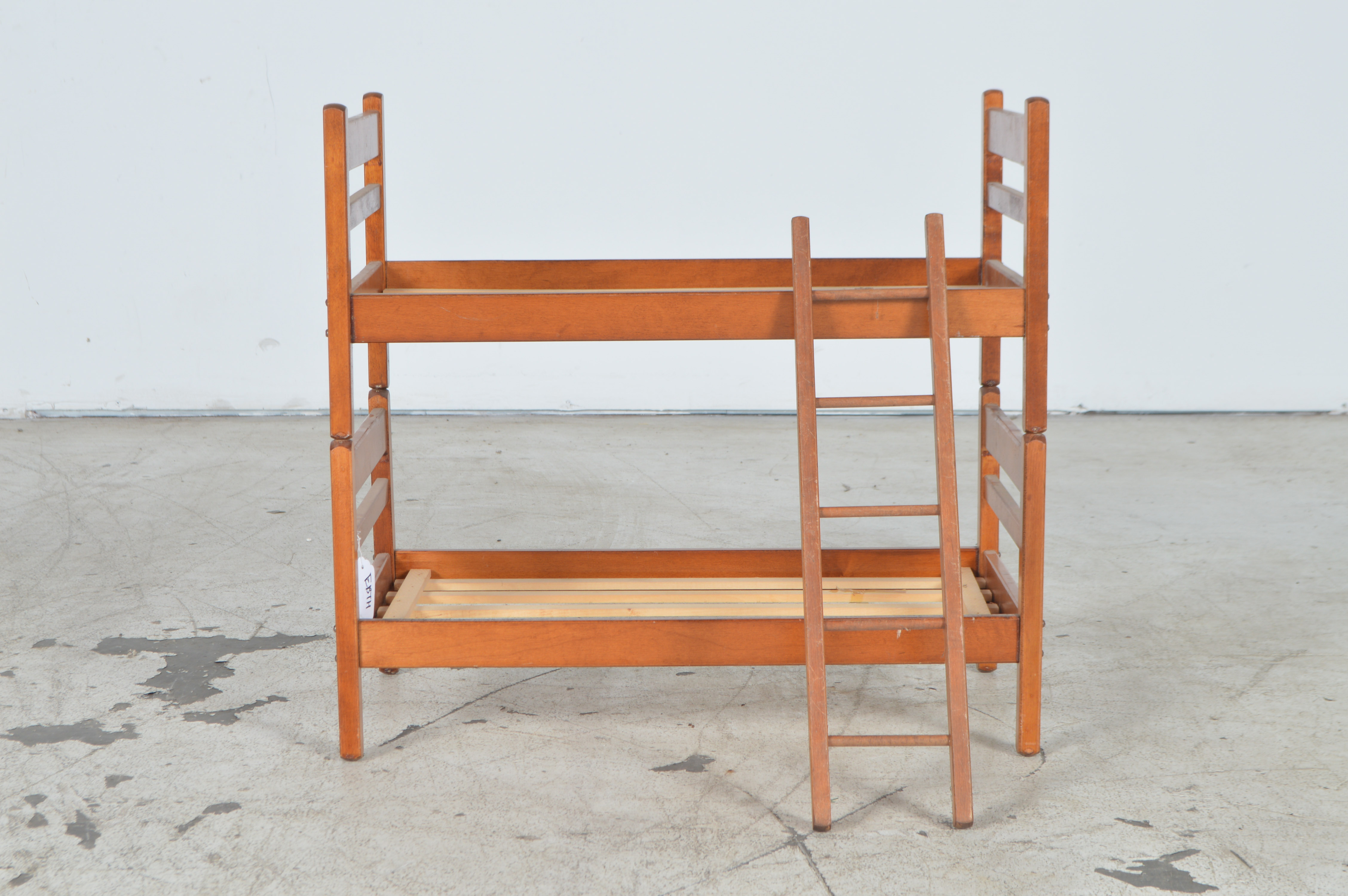 Vintage Wooden Doll Bunk Beds and Playpen