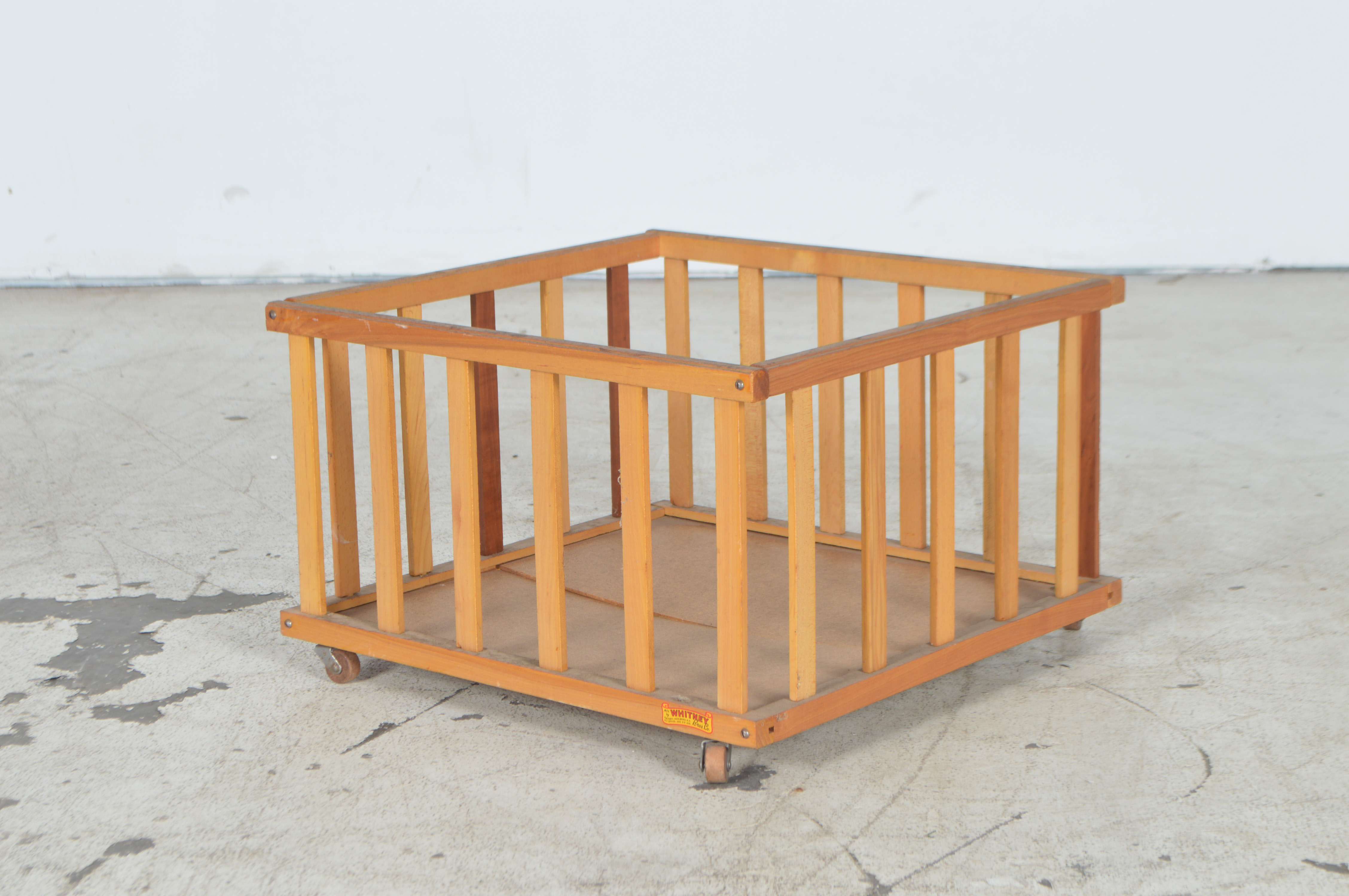 Vintage Wooden Doll Bunk Beds and Playpen