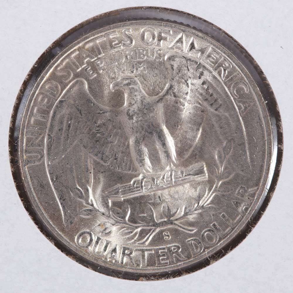 1950-S Silver George Washington Quarter