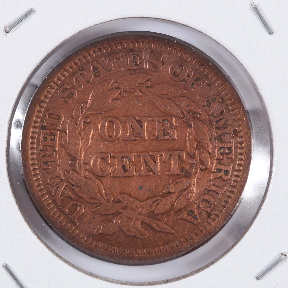 1846 Braided Hair Large Cent