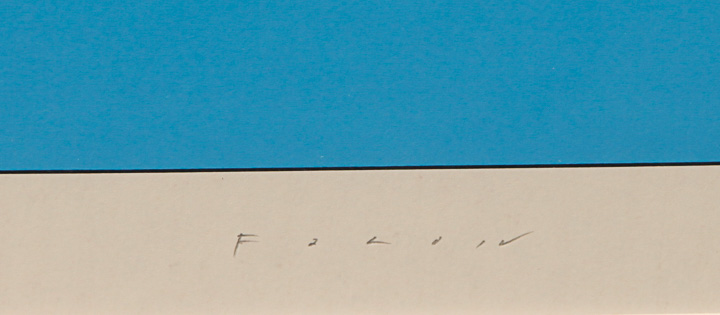 Jean Michel Folon Limited Edition Serigraph "L'Aube"