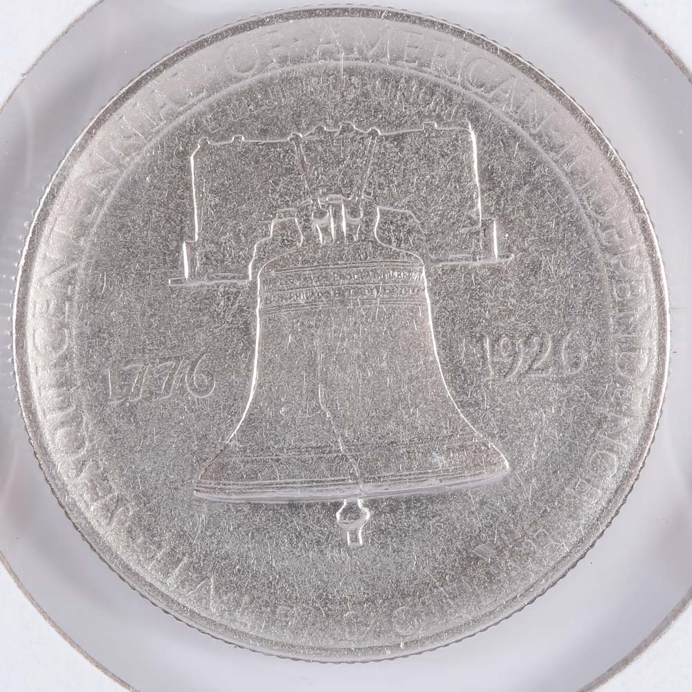 1926 Sesquicentennial Silver Half Dollar Coin