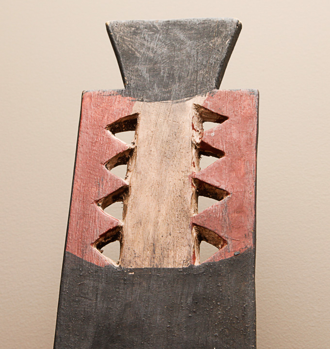 Tribal Style Carved Wood Decorative Mask