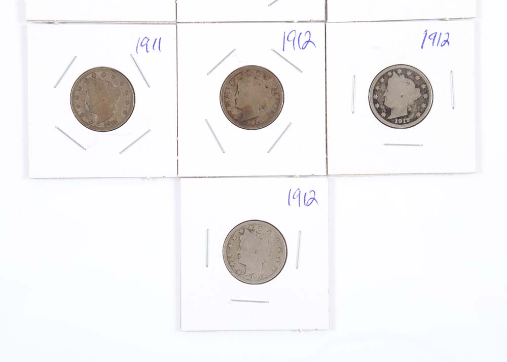 1901-1912 Liberty V Nickels