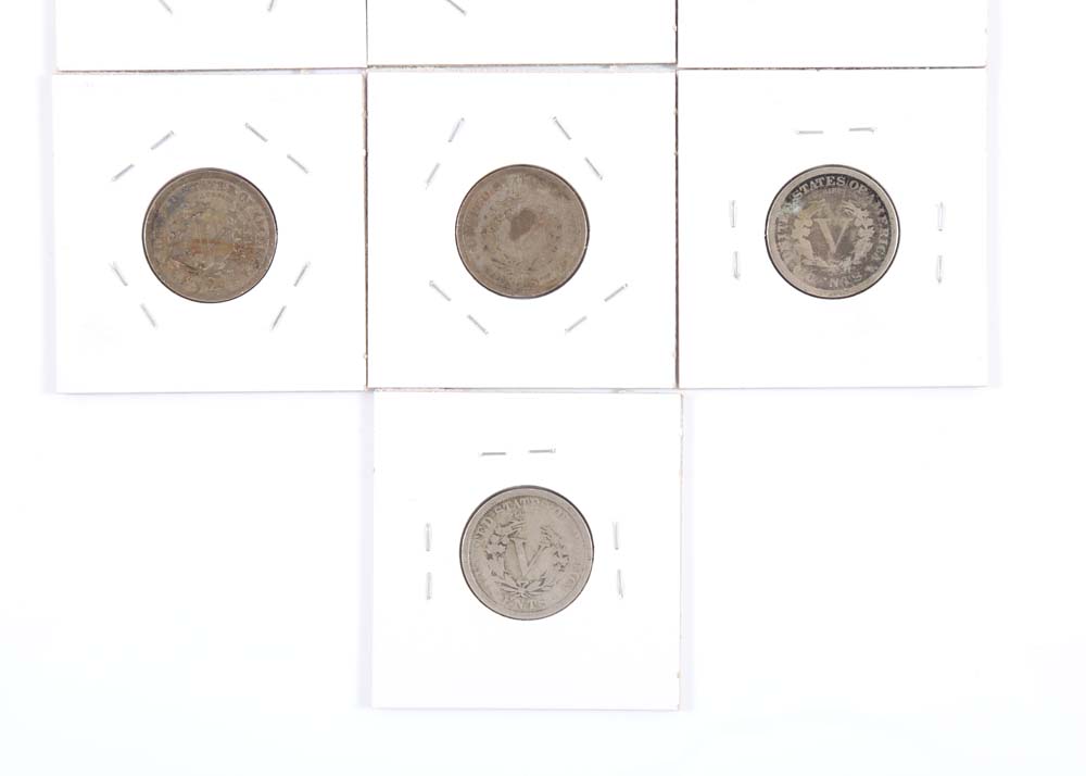 1901-1912 Liberty V Nickels