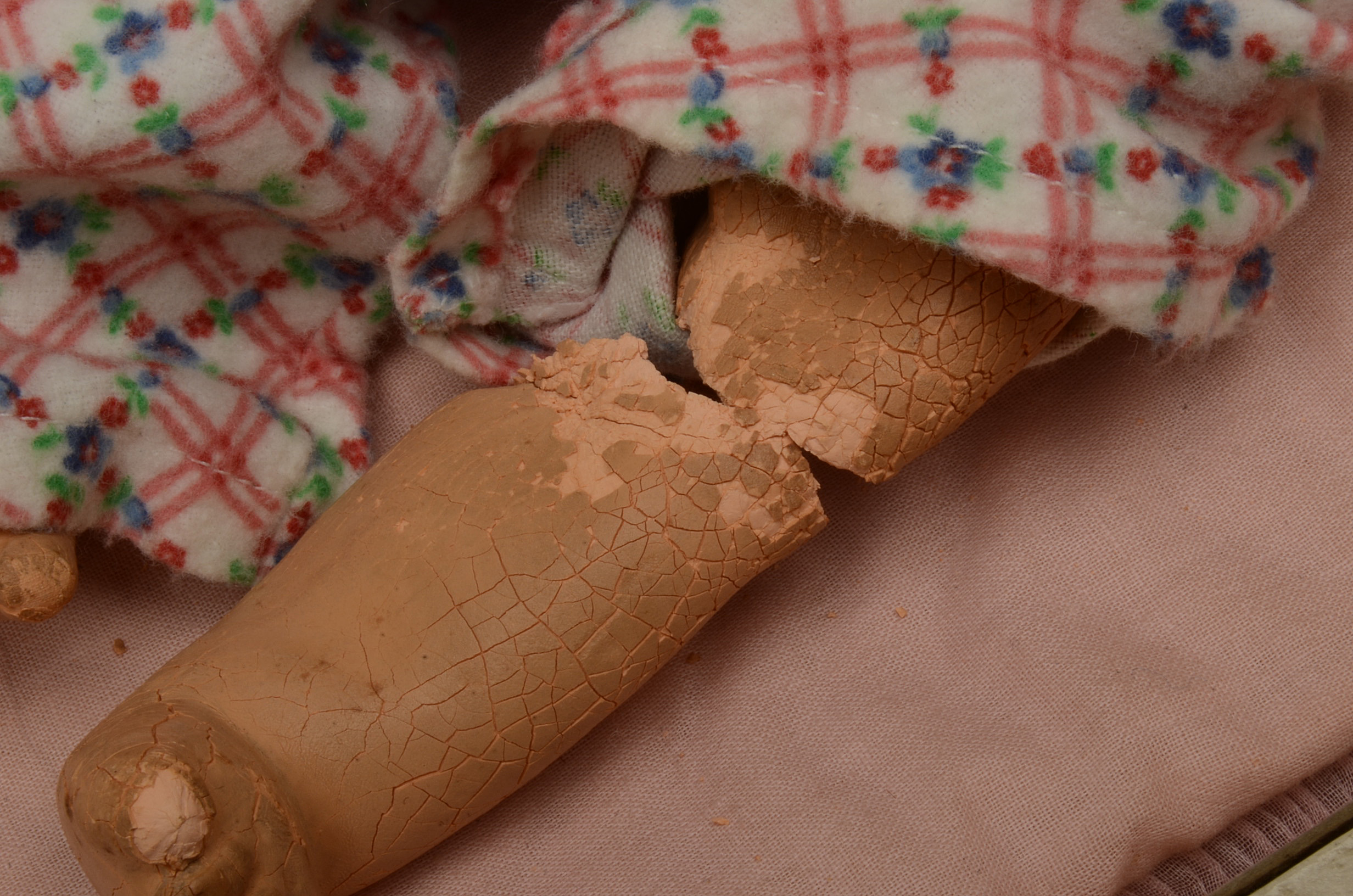 Pair of Effanbee's Dy Dee Doll with Trunk and Accessories