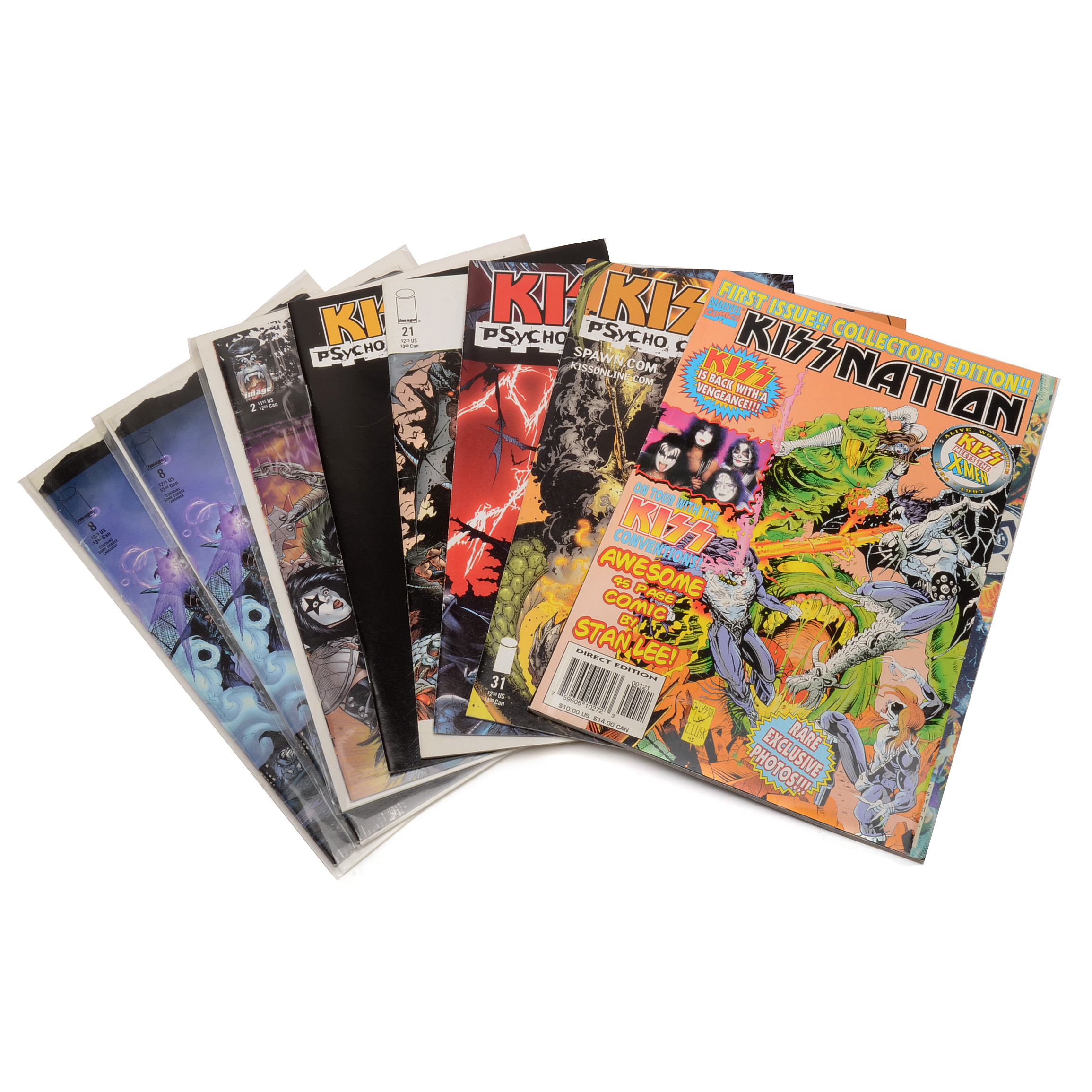 Image and Marvel “Kiss” Comics