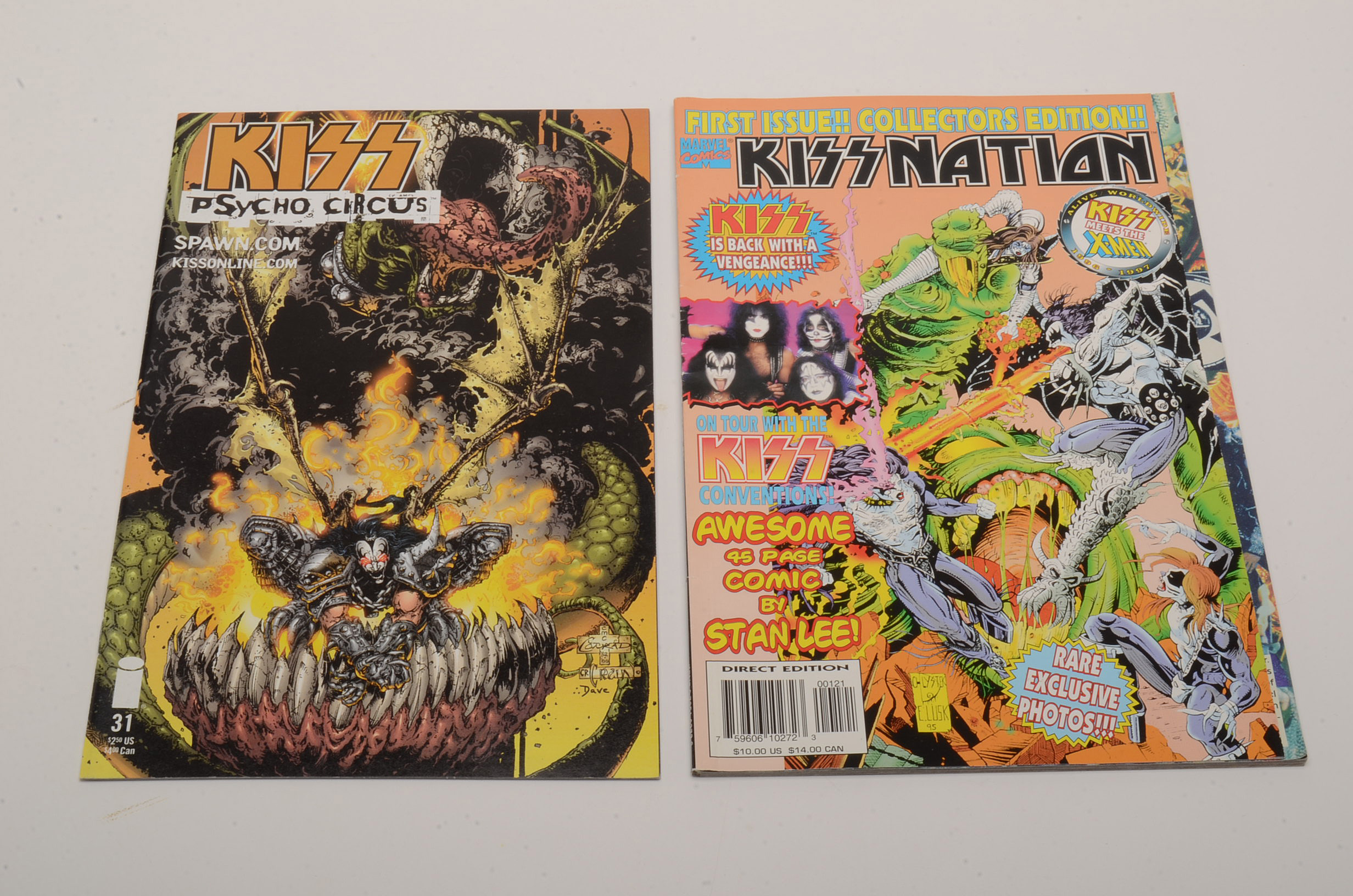 Image and Marvel “Kiss” Comics