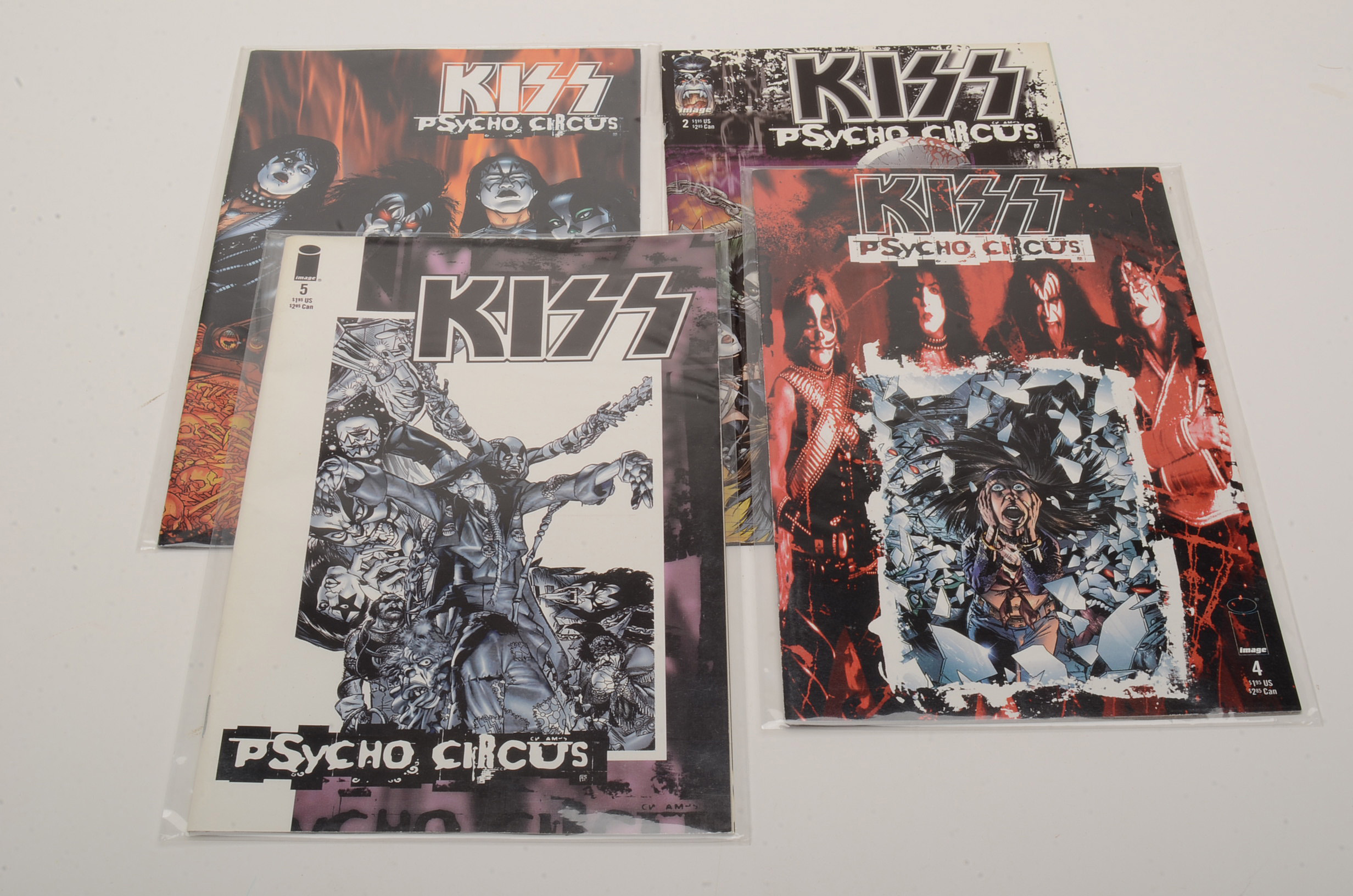 Image “Kiss: Psycho Circus” Complete Comic Series
