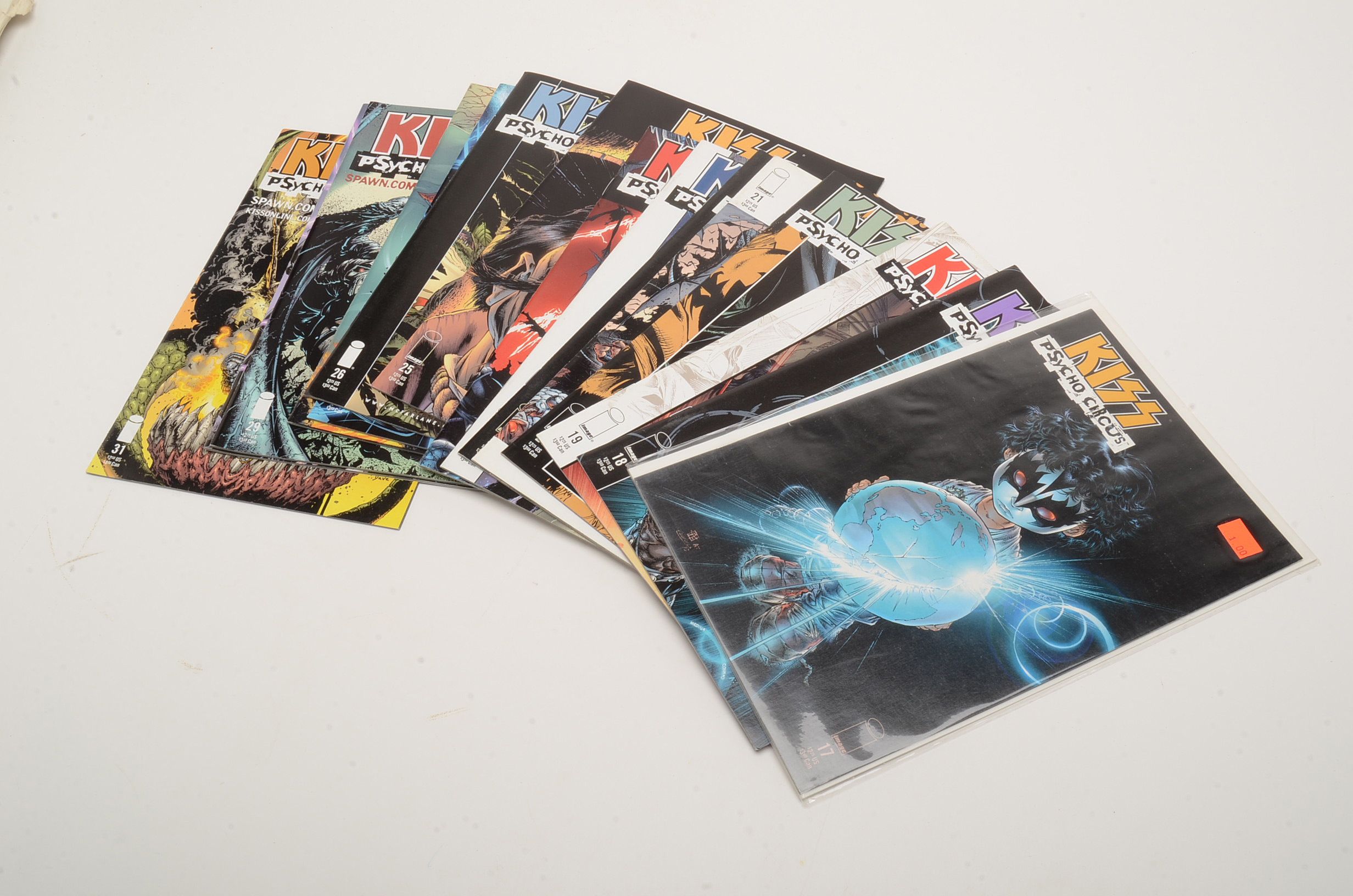 Image “Kiss: Psycho Circus” Complete Comic Series