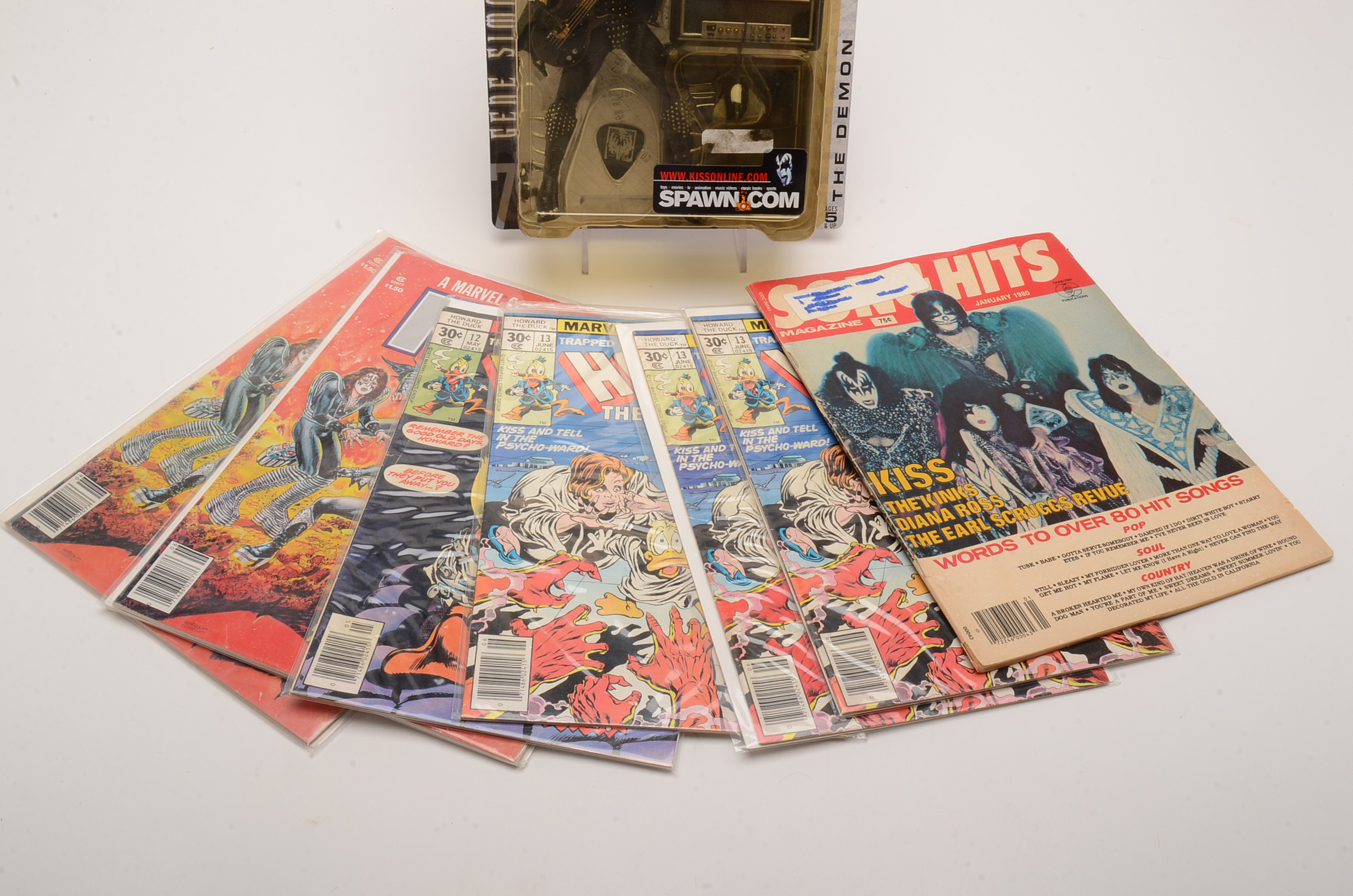 Assorted Kiss Collectibles