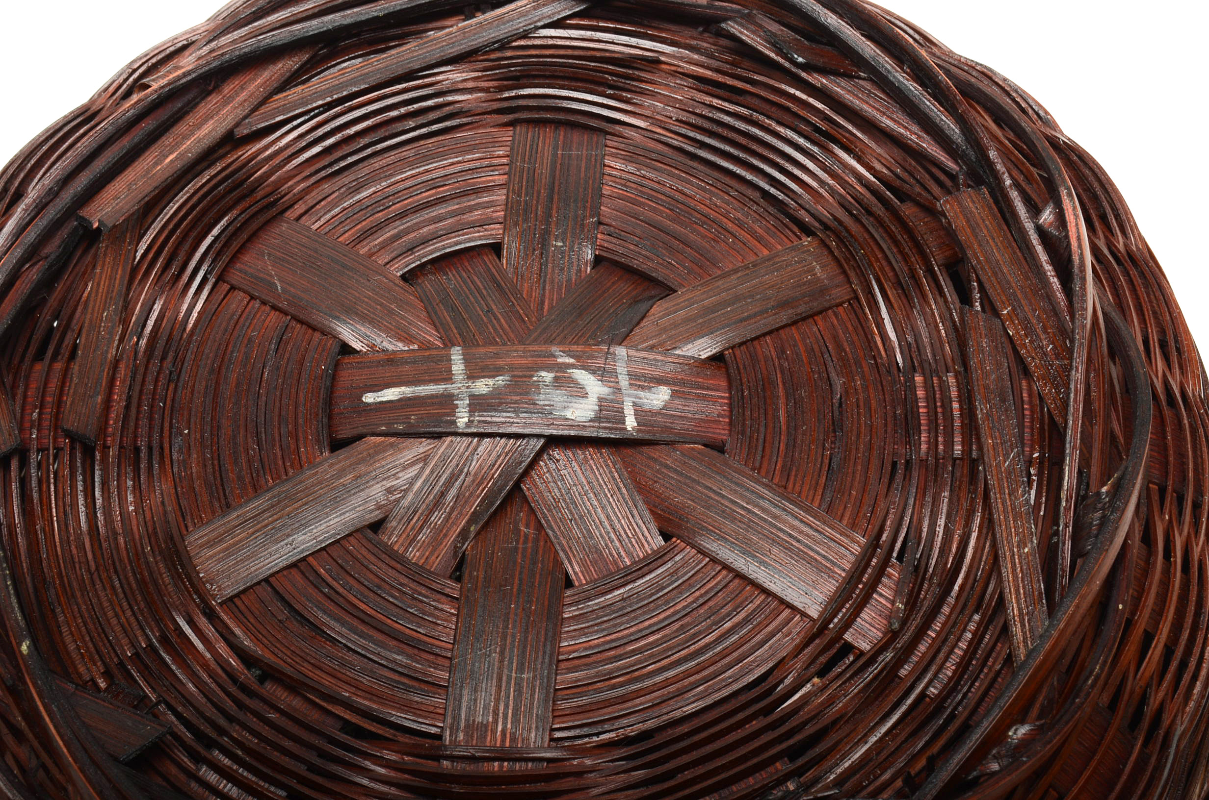 Vintage Chinese Sewing Basket with Rhinestone Costume Jewelry