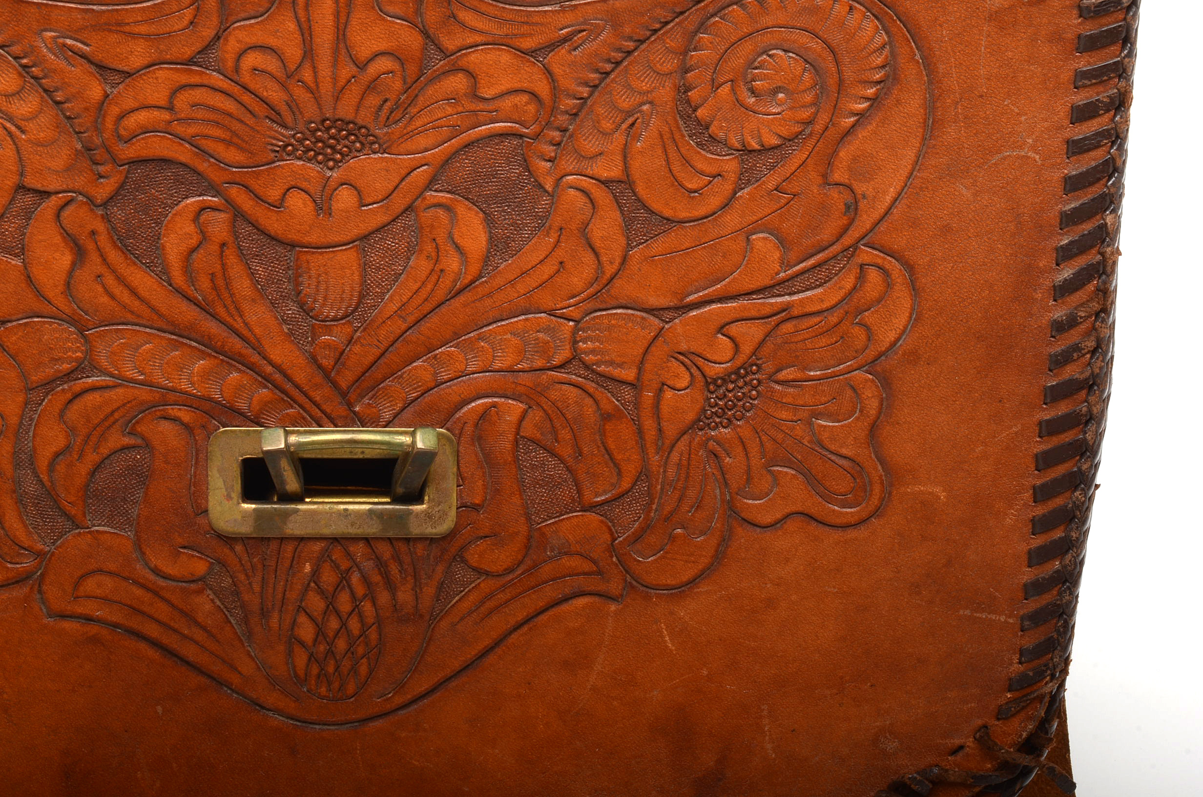 Vintage Tooled Leather Handbags