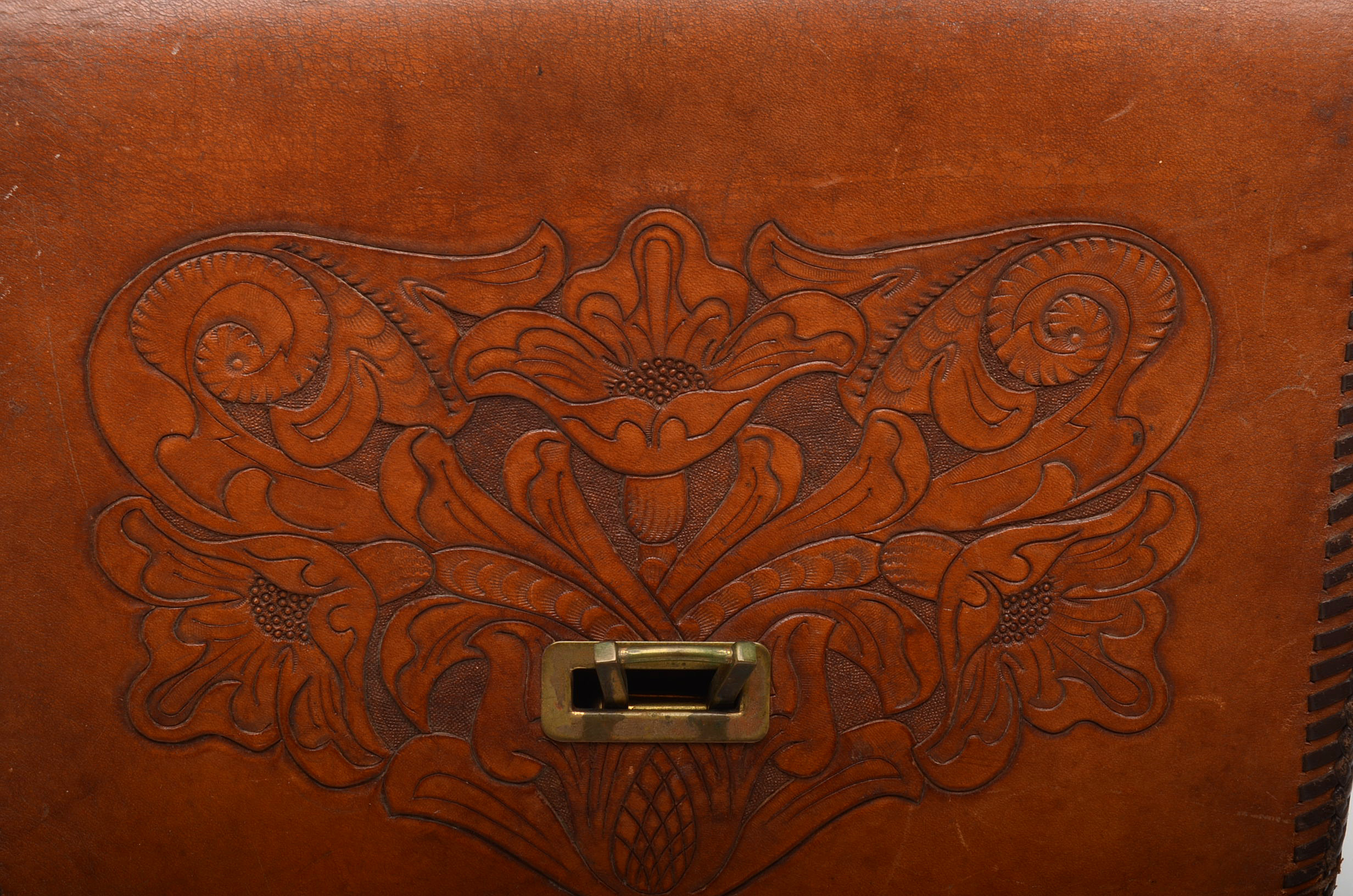 Vintage Tooled Leather Handbags