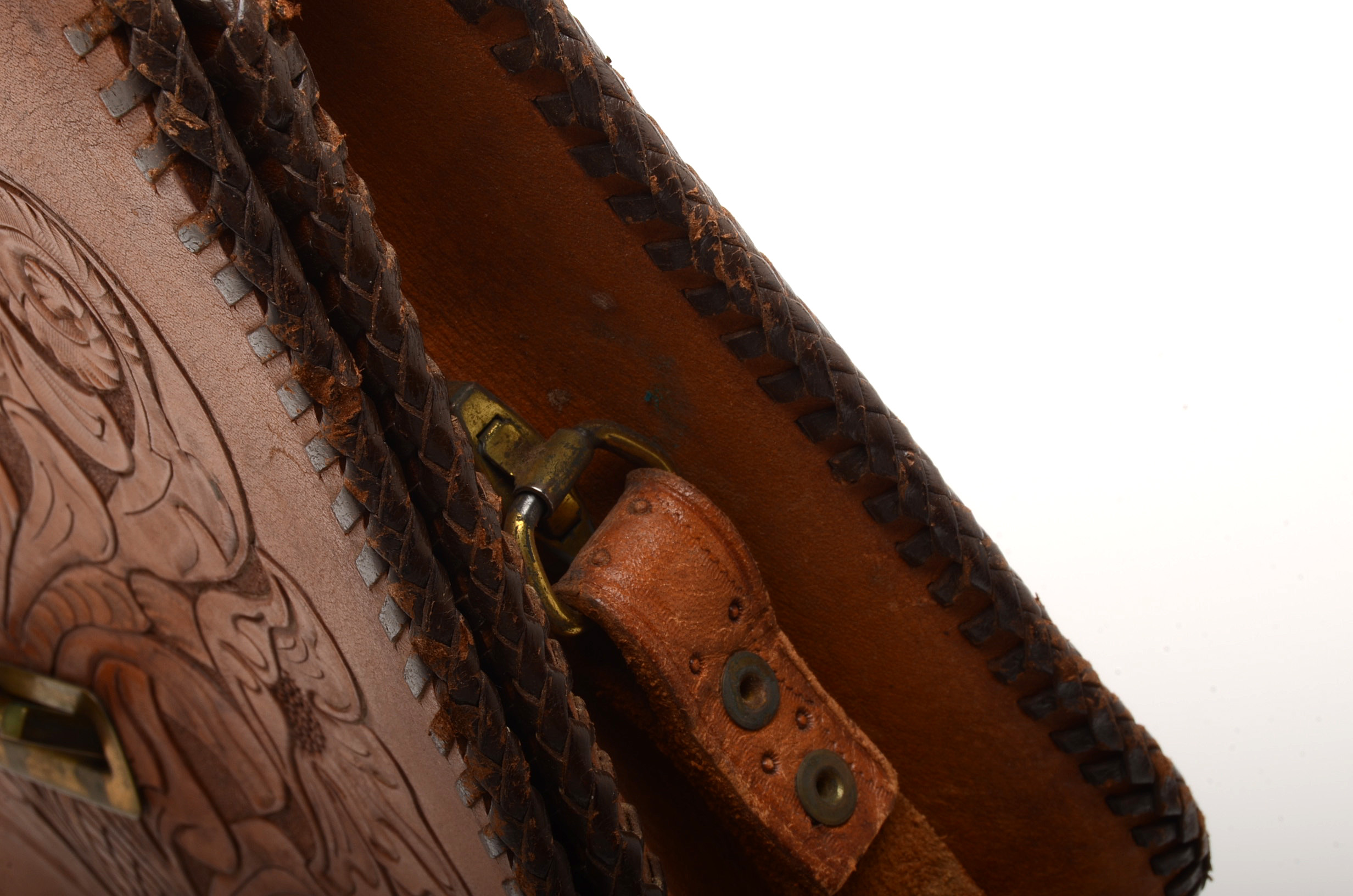 Vintage Tooled Leather Handbags