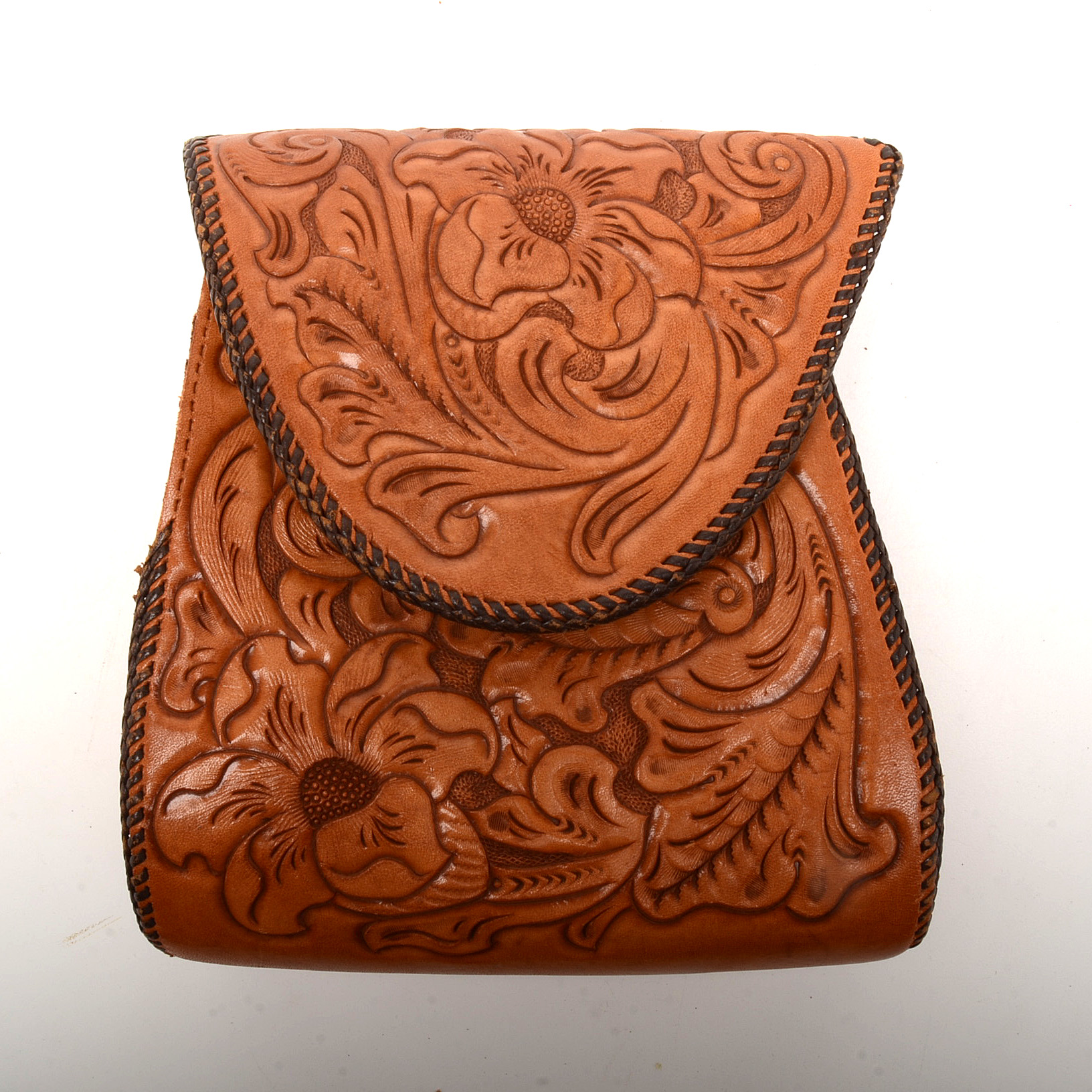Vintage Tooled Leather Handbags