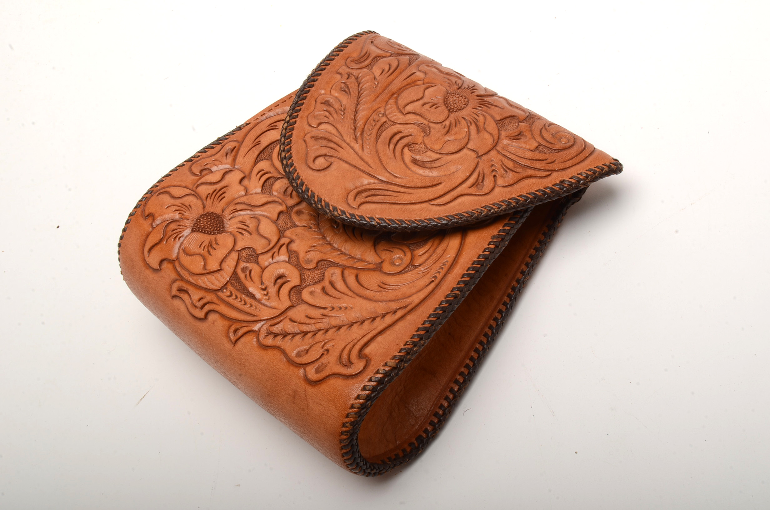 Vintage Tooled Leather Handbags