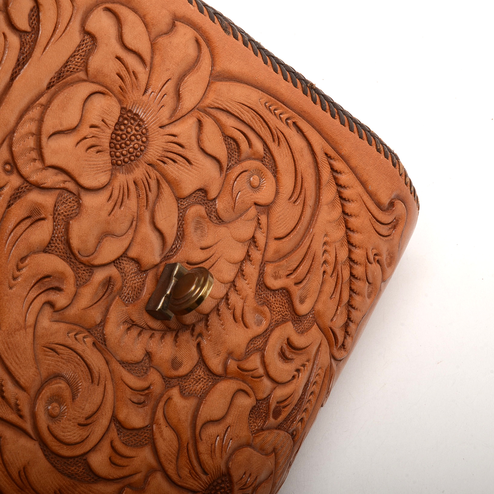 Vintage Tooled Leather Handbags
