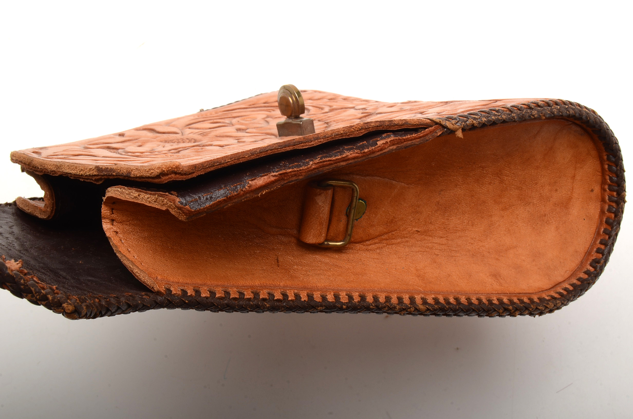 Vintage Tooled Leather Handbags