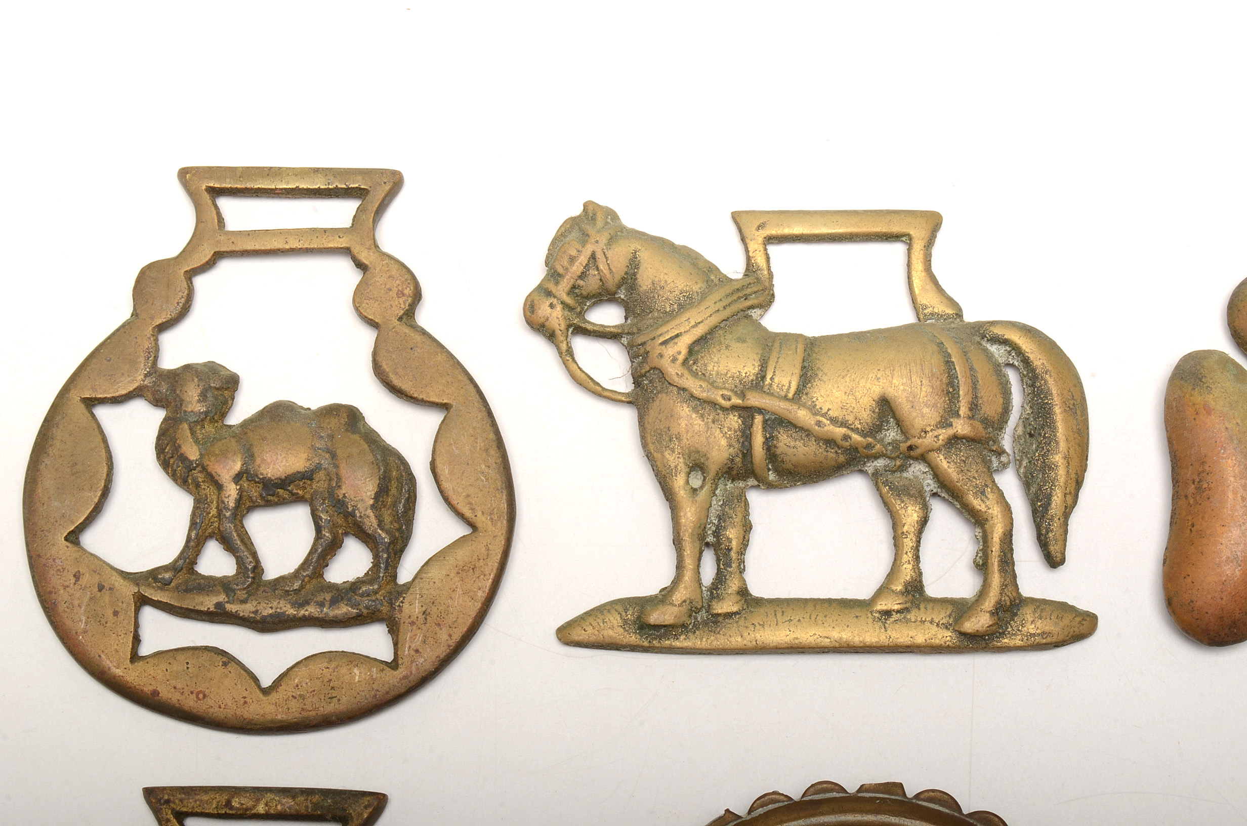 Vintage Equestrian Harness Medallions