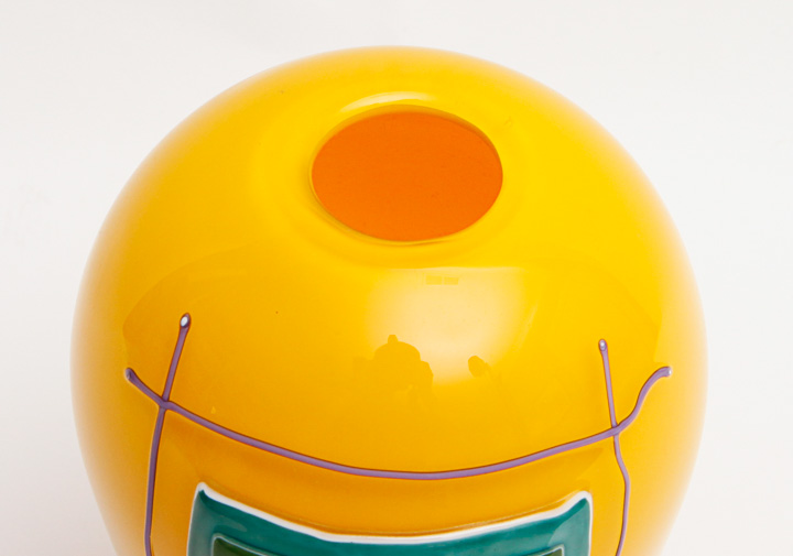 Bob Kliss Art Glass Vase