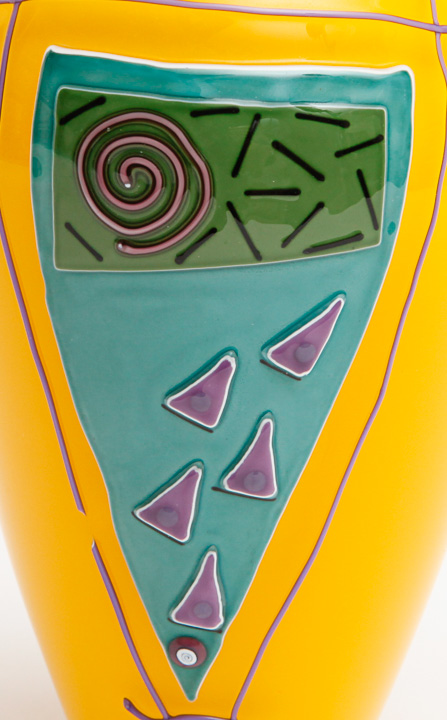 Bob Kliss Art Glass Vase