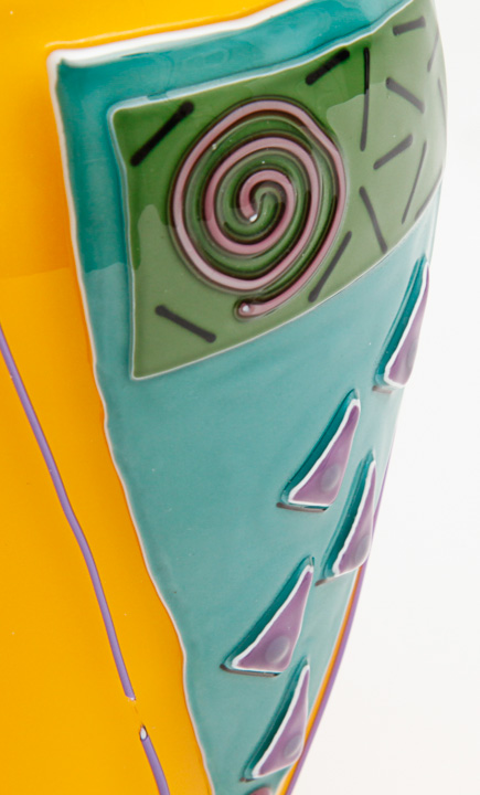 Bob Kliss Art Glass Vase