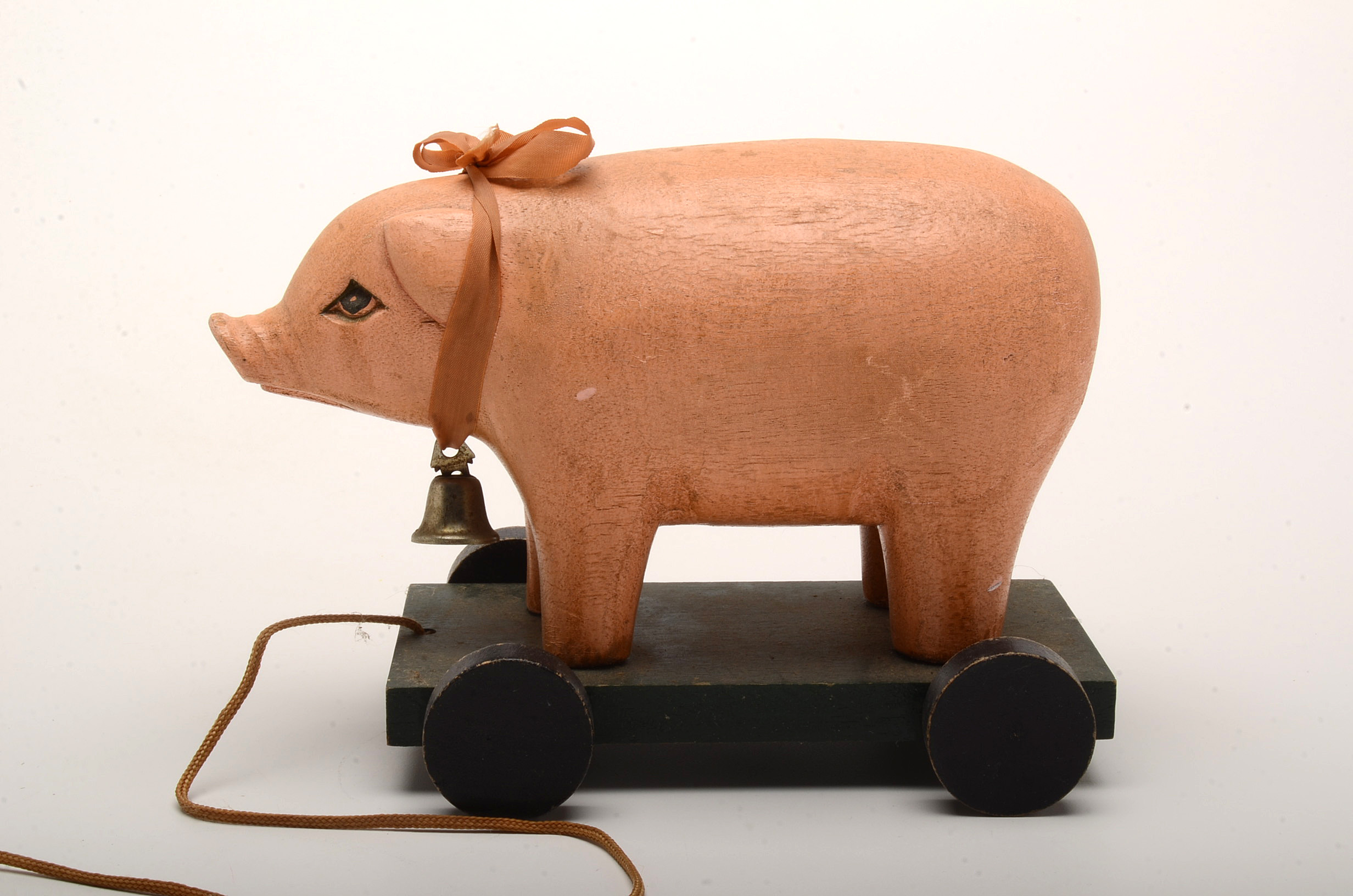 Hanni Bear Tea Set, Figural Pull Toy and Nest