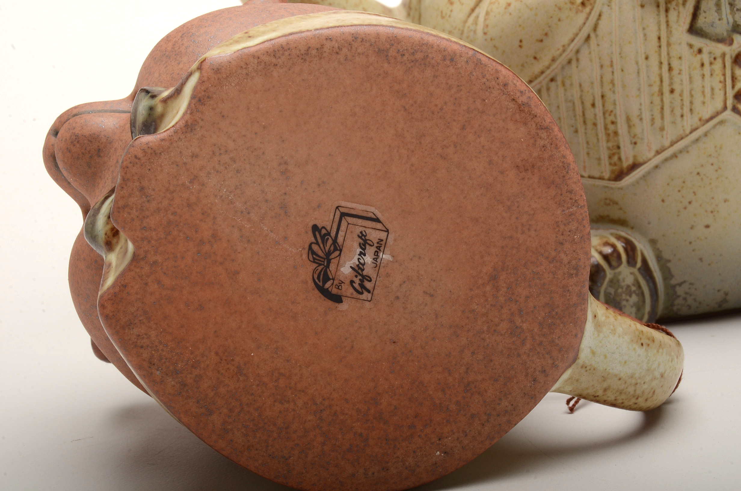 Hanni Bear Tea Set, Figural Pull Toy and Nest