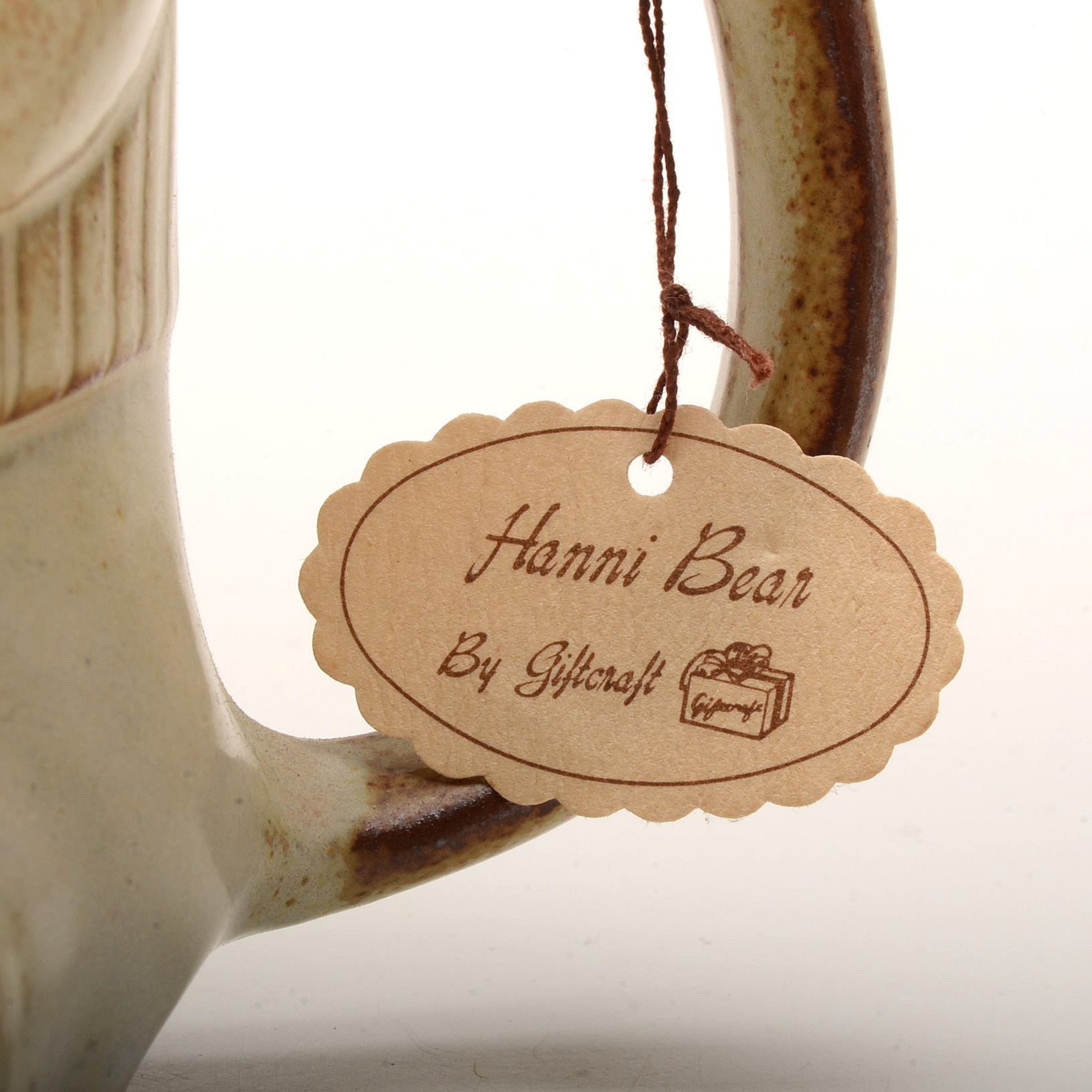 Hanni Bear Tea Set, Figural Pull Toy and Nest