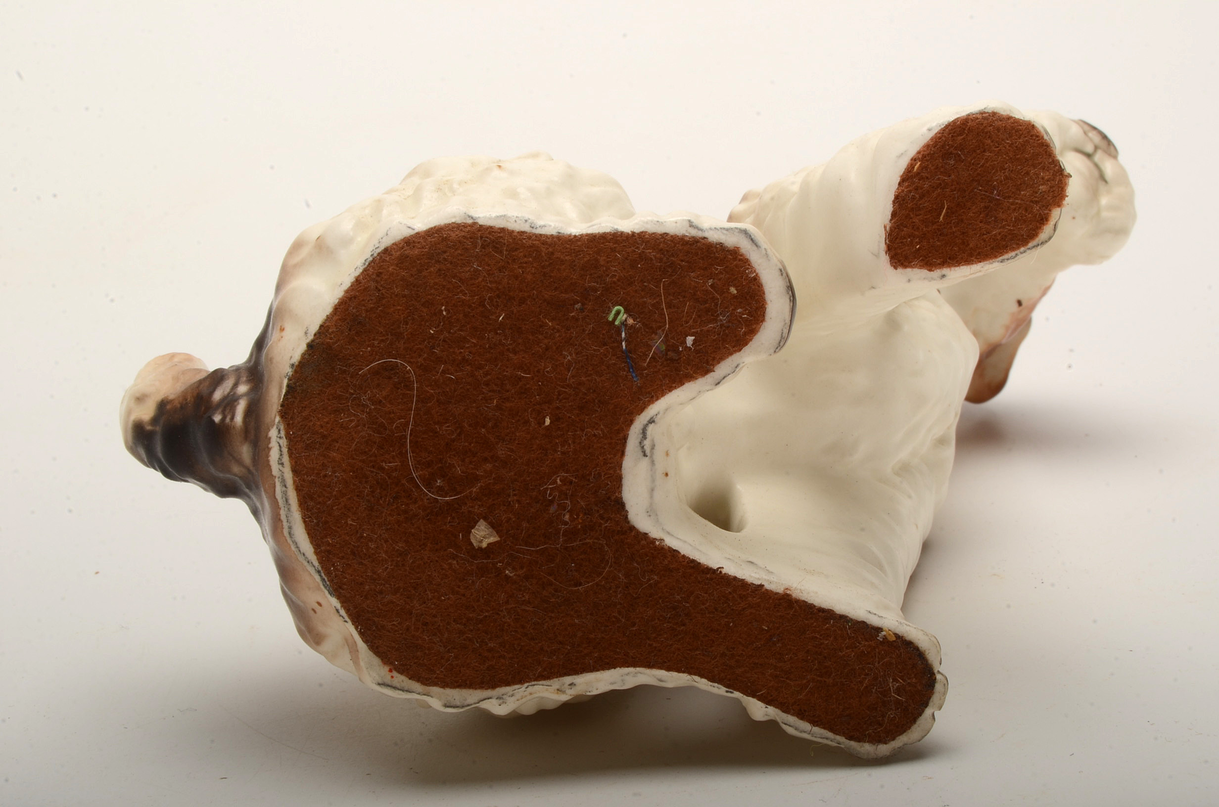 Vintage Wirehair Terrier Ceramic Figurines