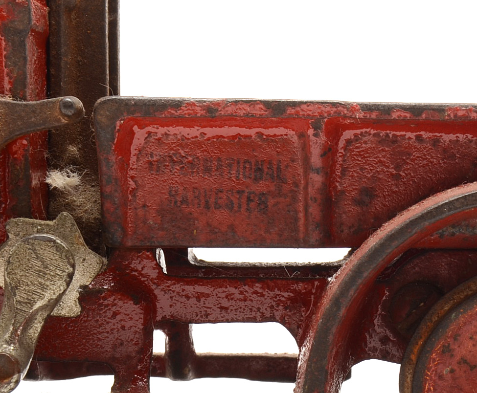 1920s Cast Iron International Harvester Dump Truck by Arcade