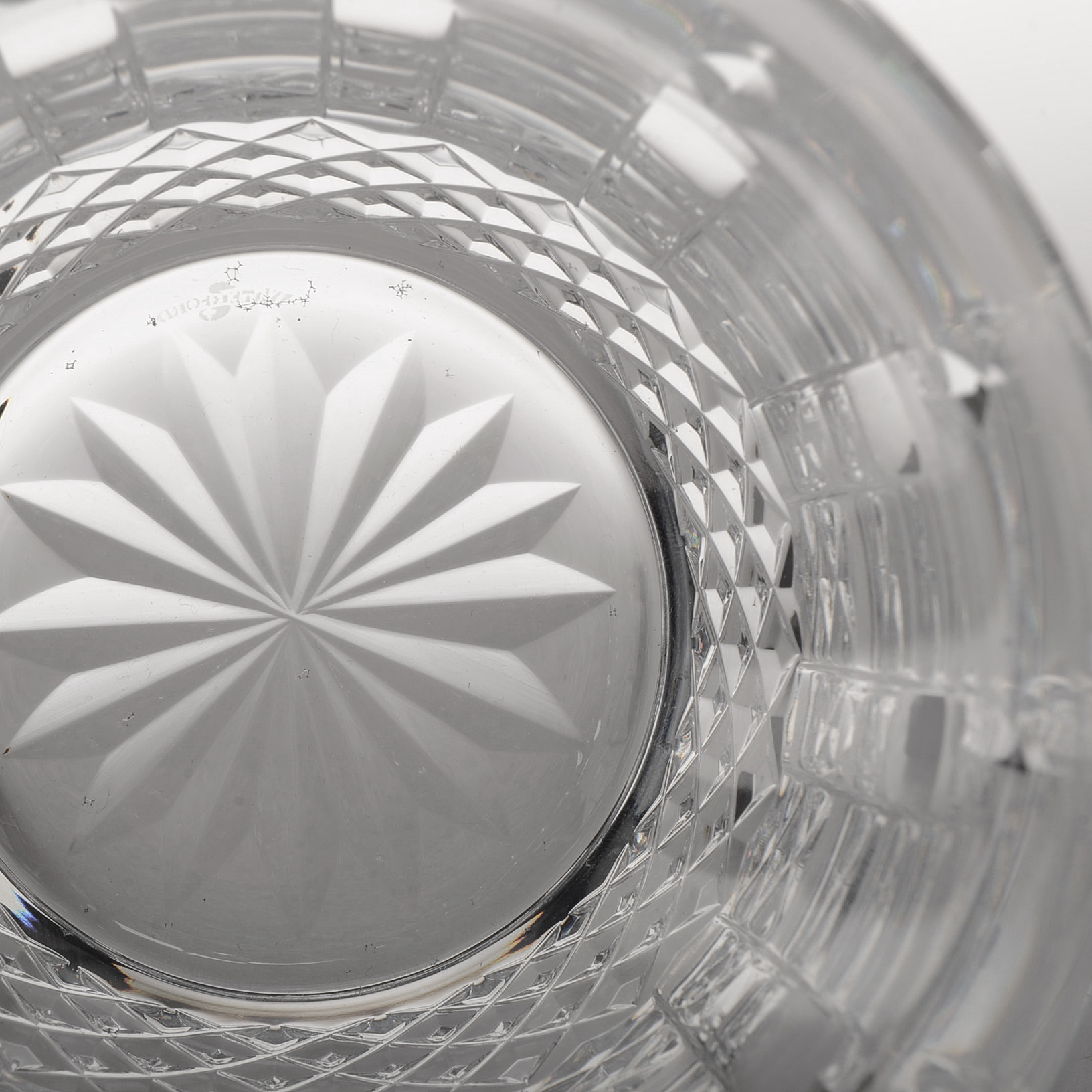 Waterford Crystal "Happy Birthday" Double Old Fashioned Glasses