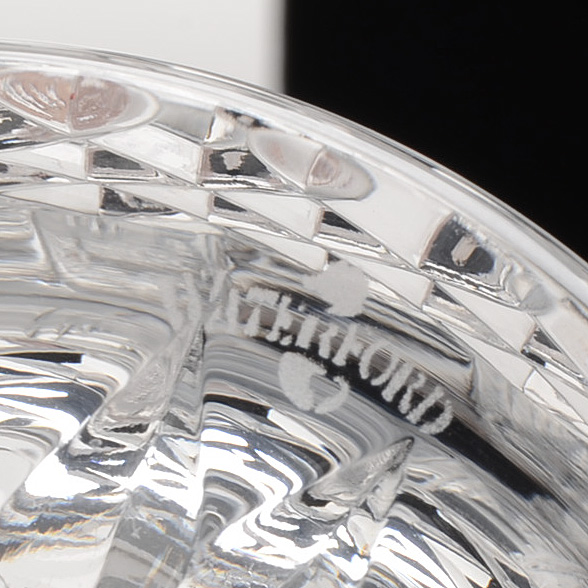 Waterford Crystal "Happy Birthday" Double Old Fashioned Glasses