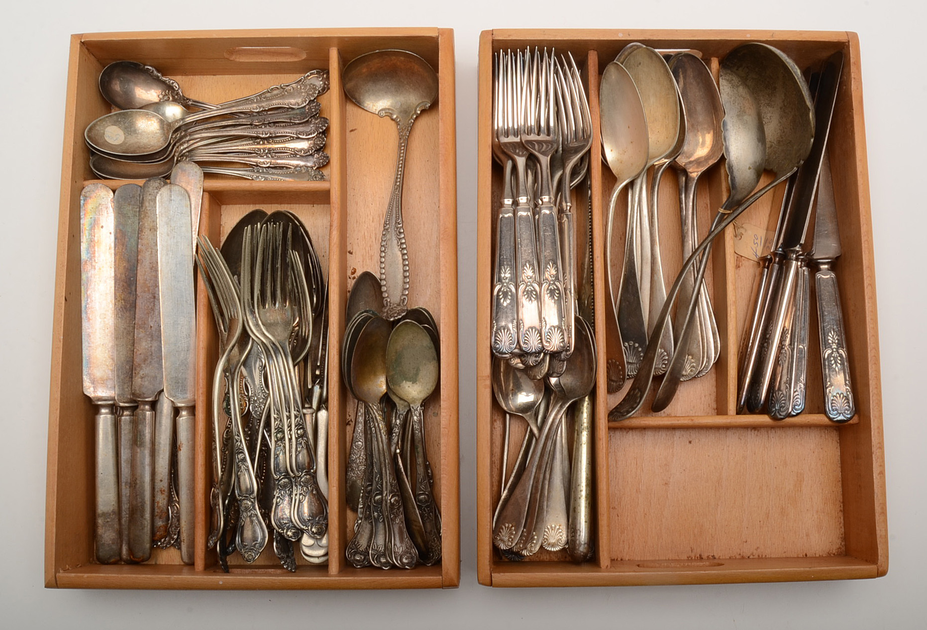 Assorted Silver Plated Flatware