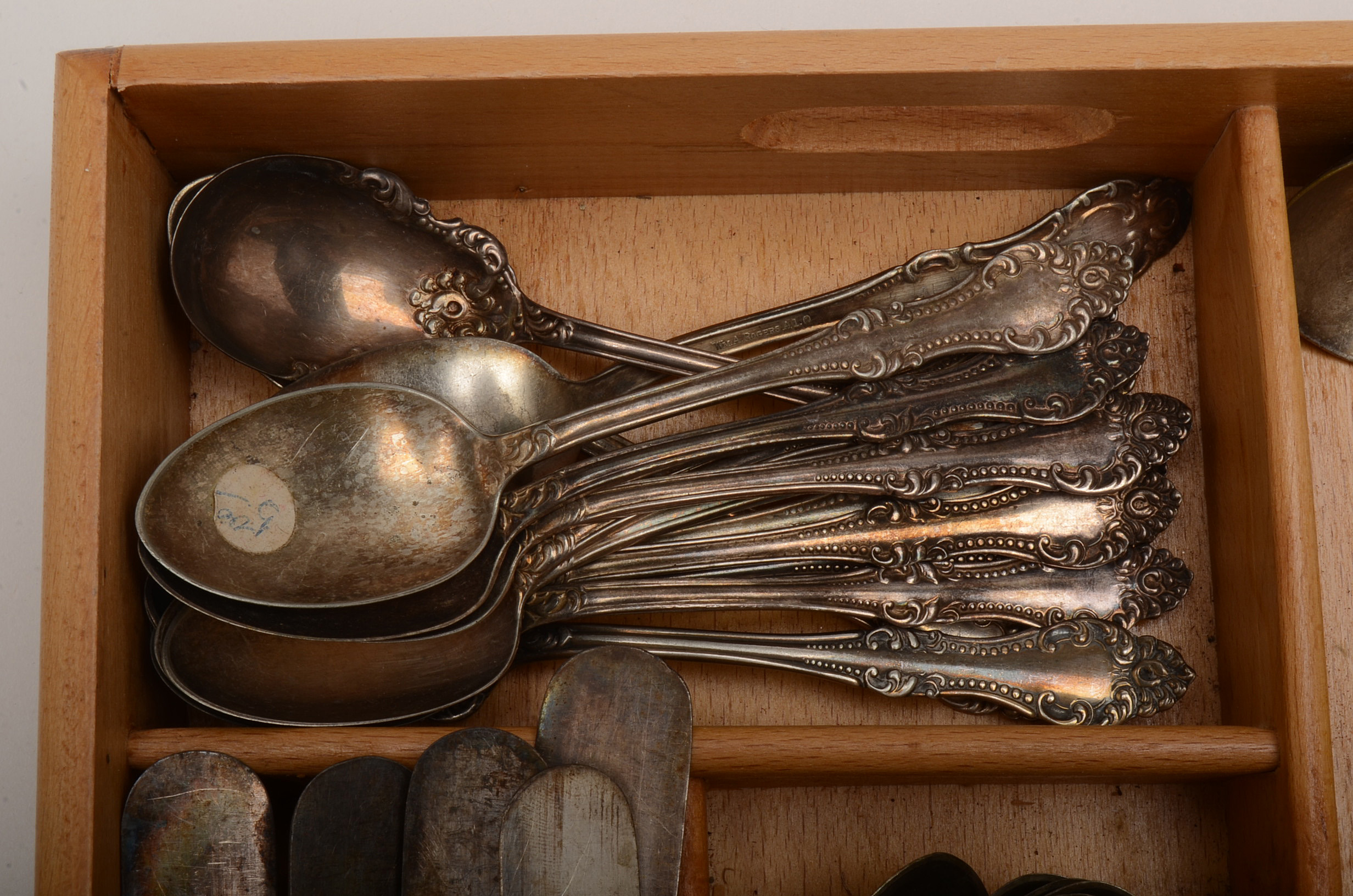 Assorted Silver Plated Flatware