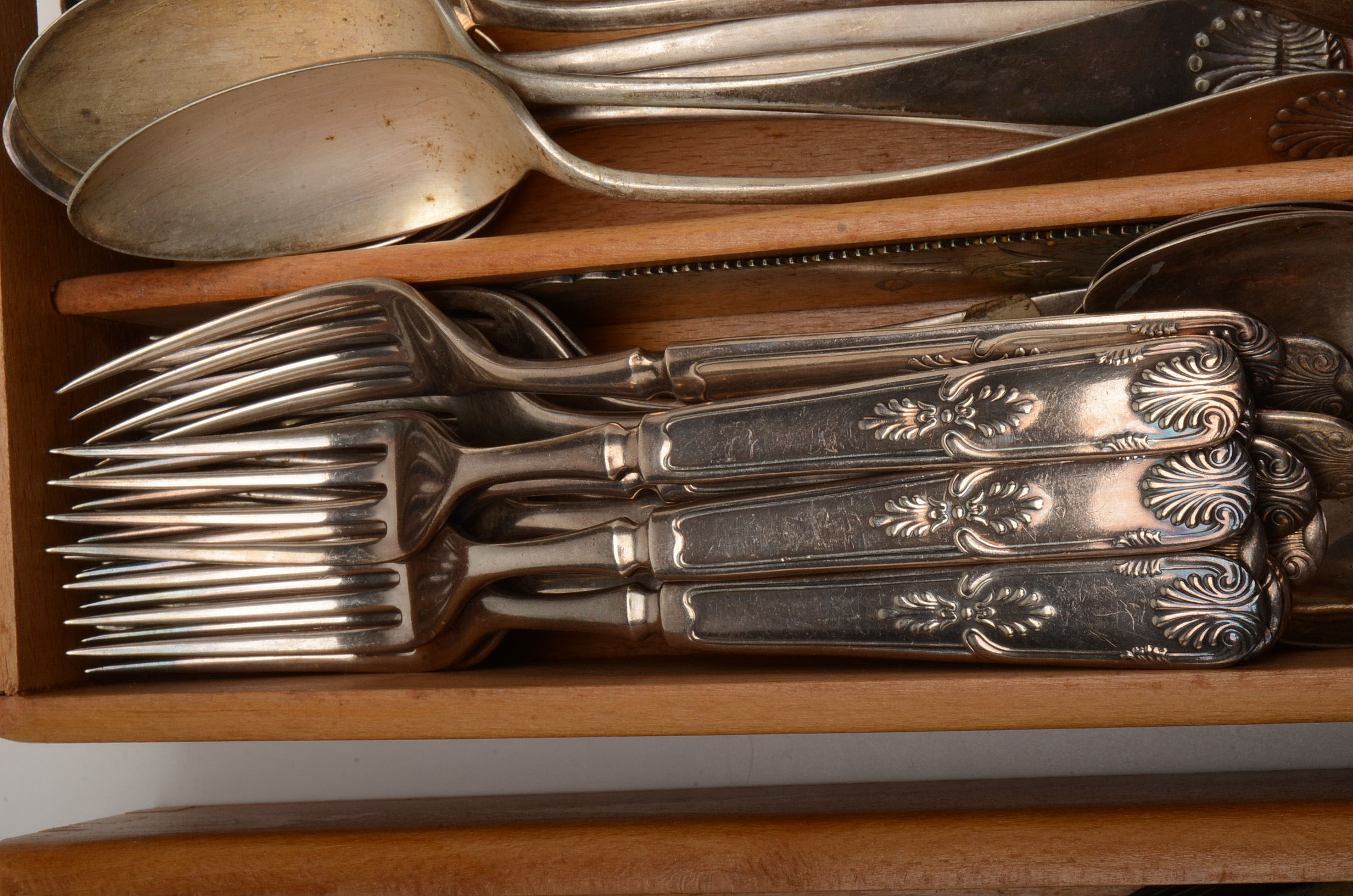 Assorted Silver Plated Flatware