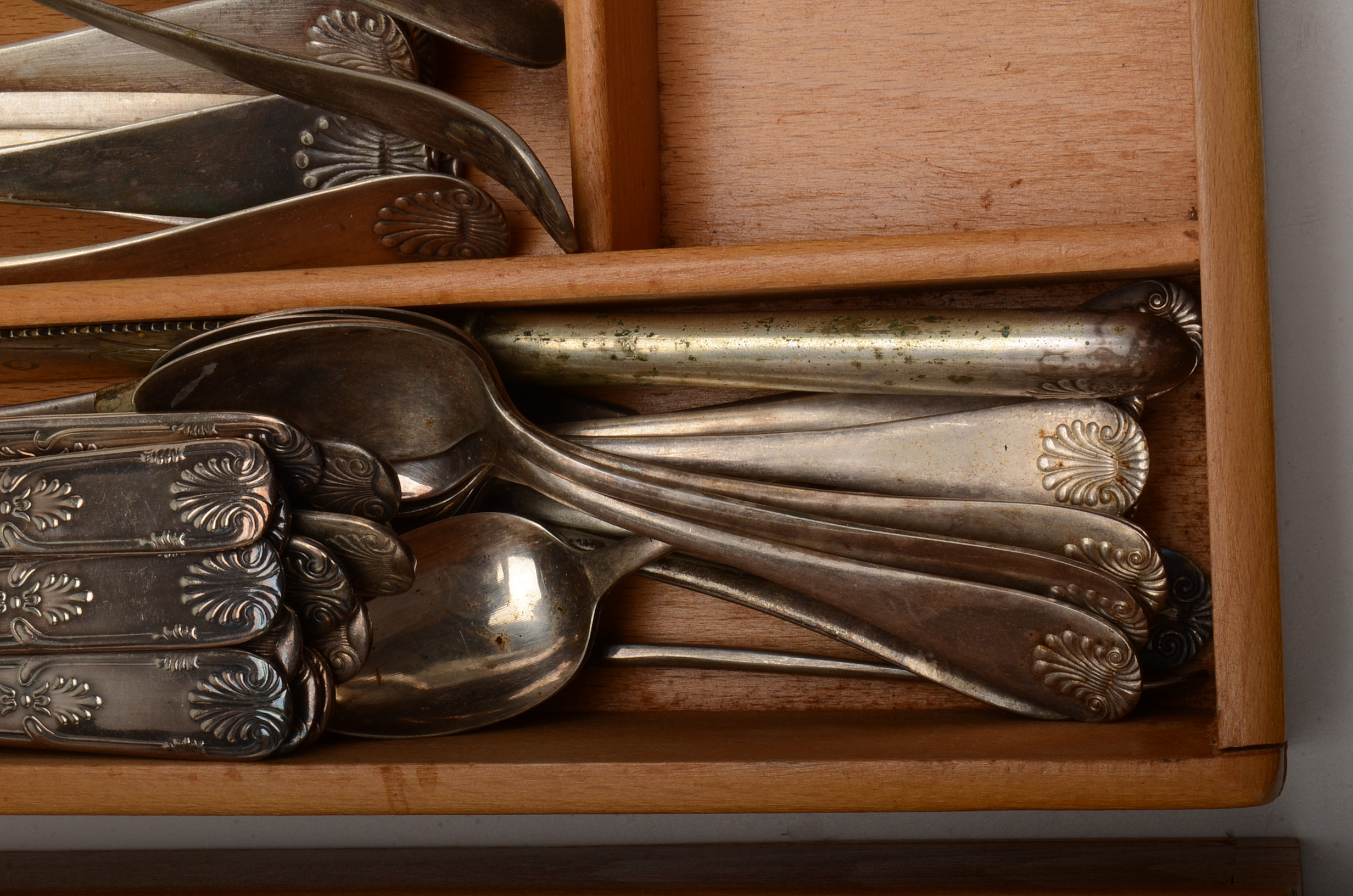 Assorted Silver Plated Flatware