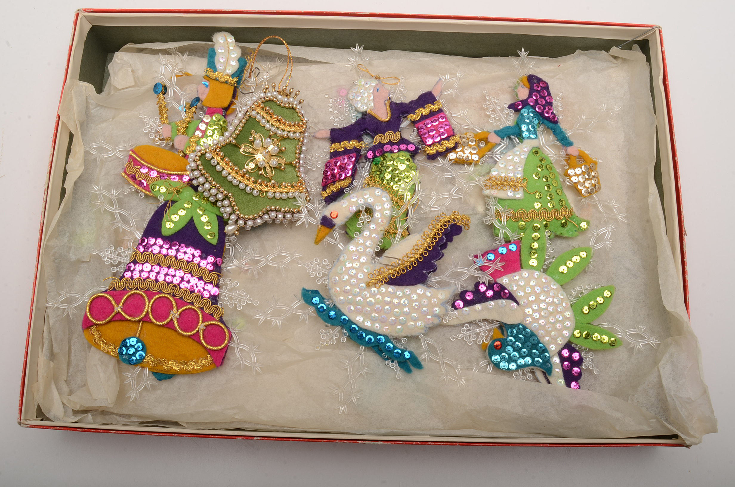 Vintage Christmas Holiday Ornaments