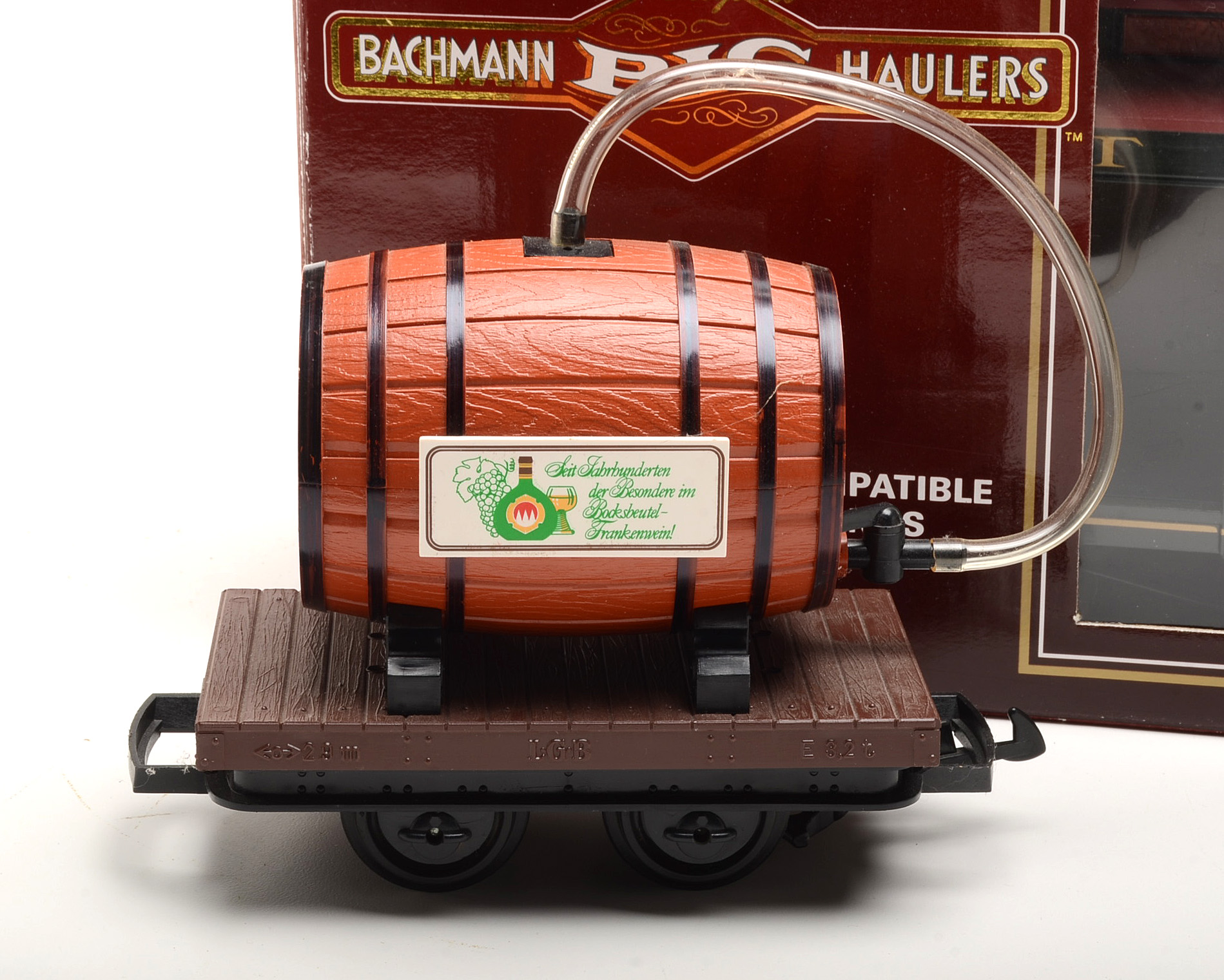 Collection of Garden Scale Train Cars with Boxes