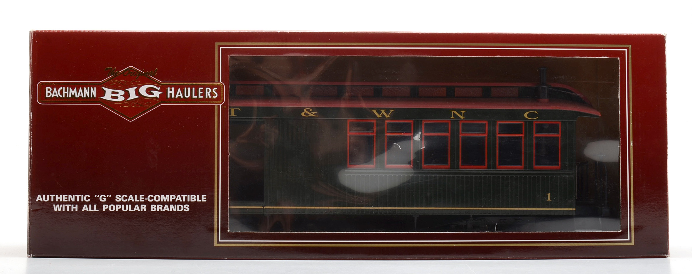 Collection of Garden Scale Train Cars with Boxes