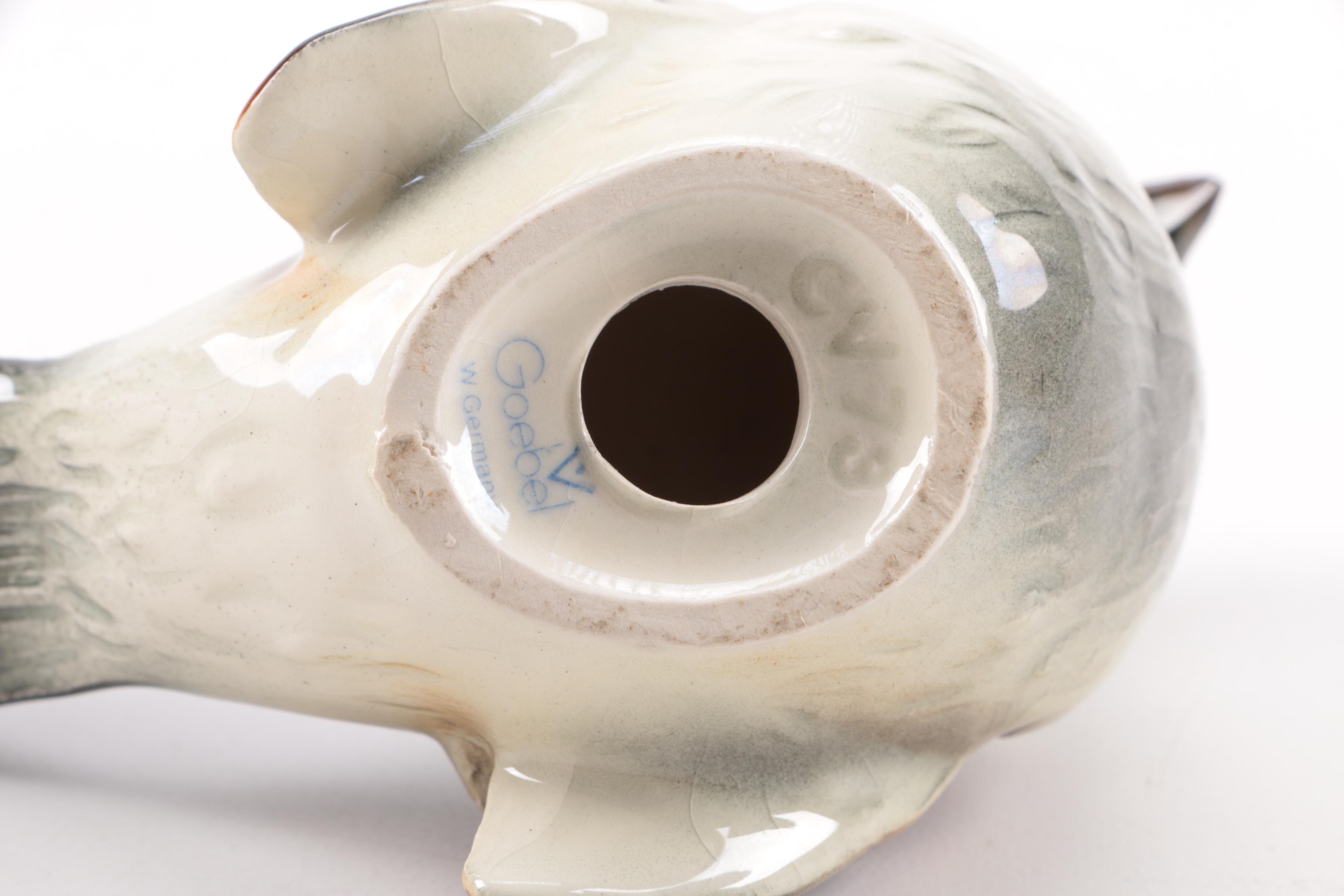 Circa 1970s Porcelain Bird Figurines Featuring Royal Adderley