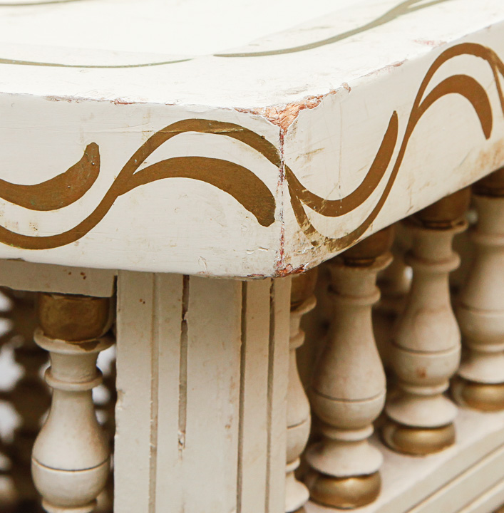 Morrocan Inspired Wood Side Table