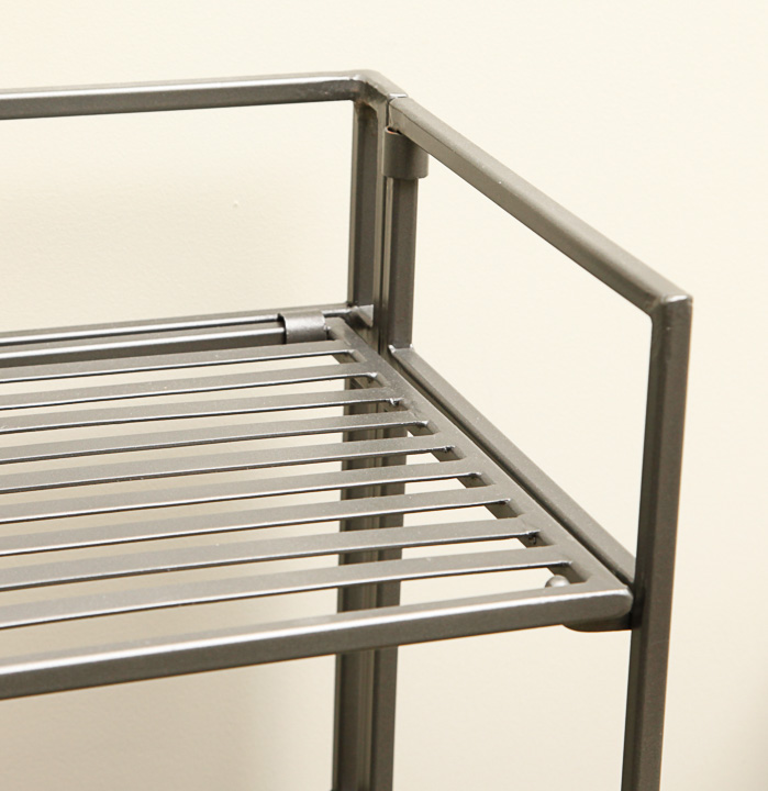 Pair of Metal Bookcases