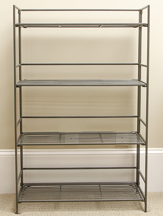 Pair of Metal Bookcases